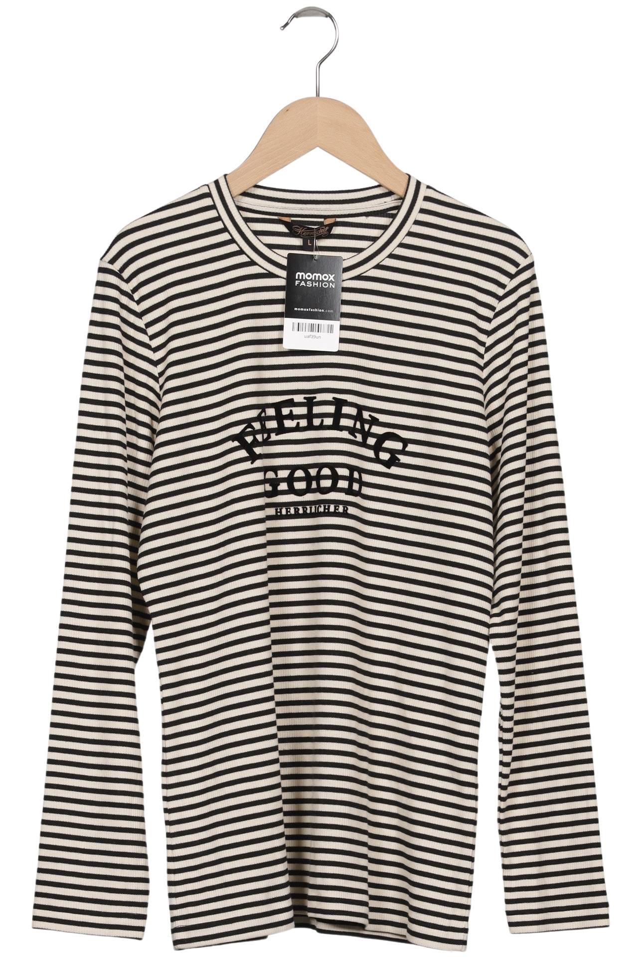 

Herrlicher Damen Langarmshirt, beige, Gr. 42