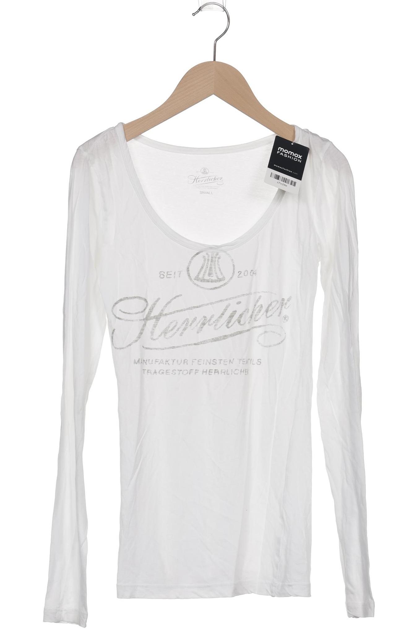 

Herrlicher Damen Langarmshirt, weiß, Gr. 36