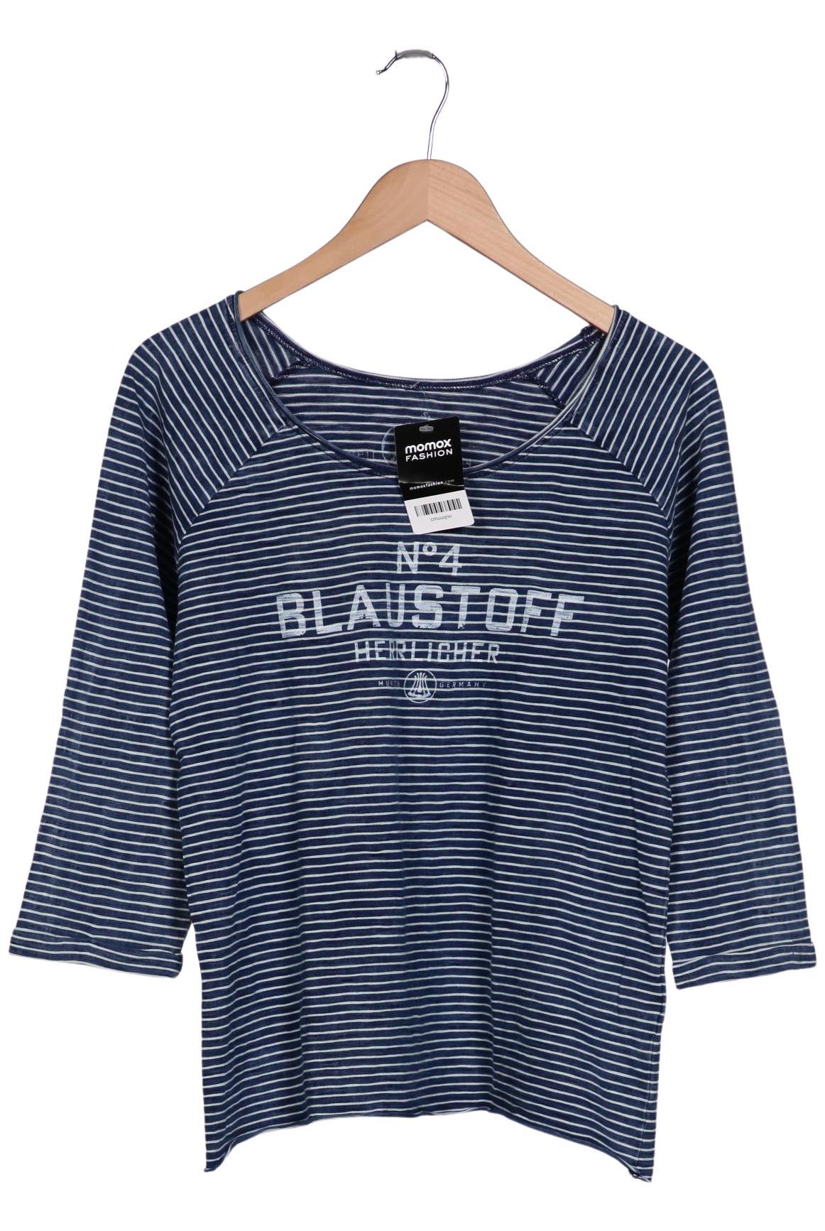 

Herrlicher Damen Langarmshirt, blau, Gr. 36