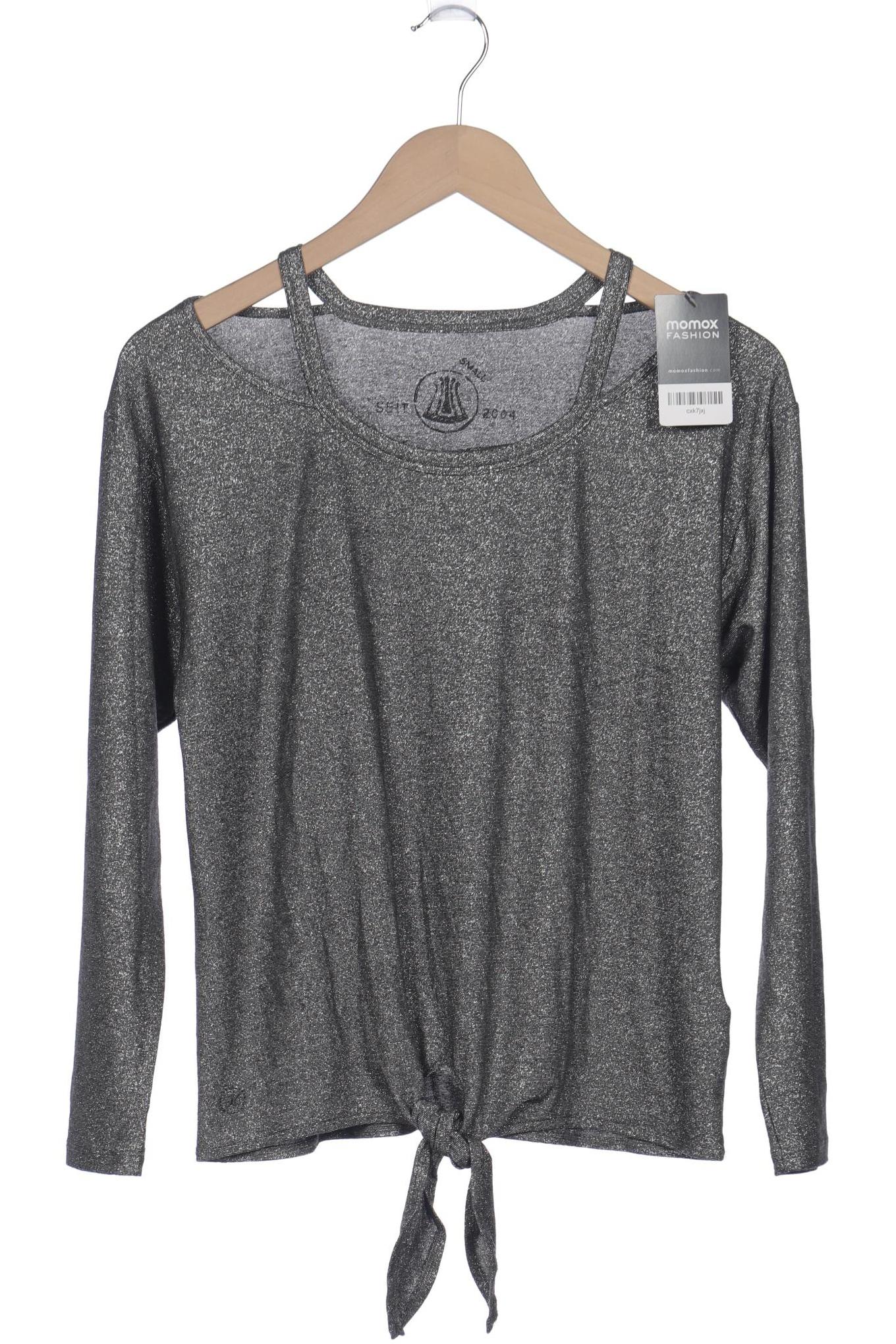 

Herrlicher Damen Langarmshirt, grau