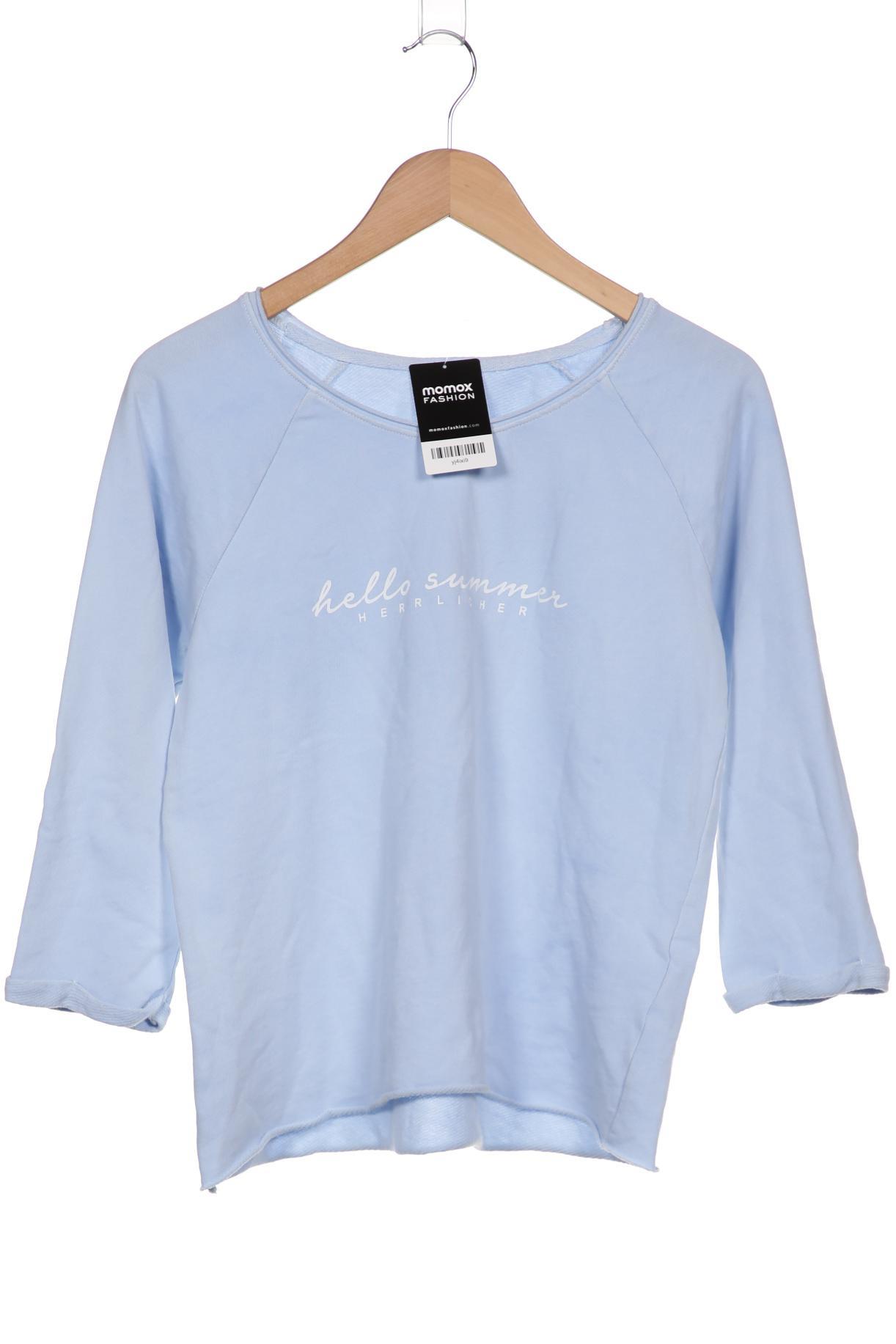 

Herrlicher Damen Langarmshirt, blau, Gr. 36