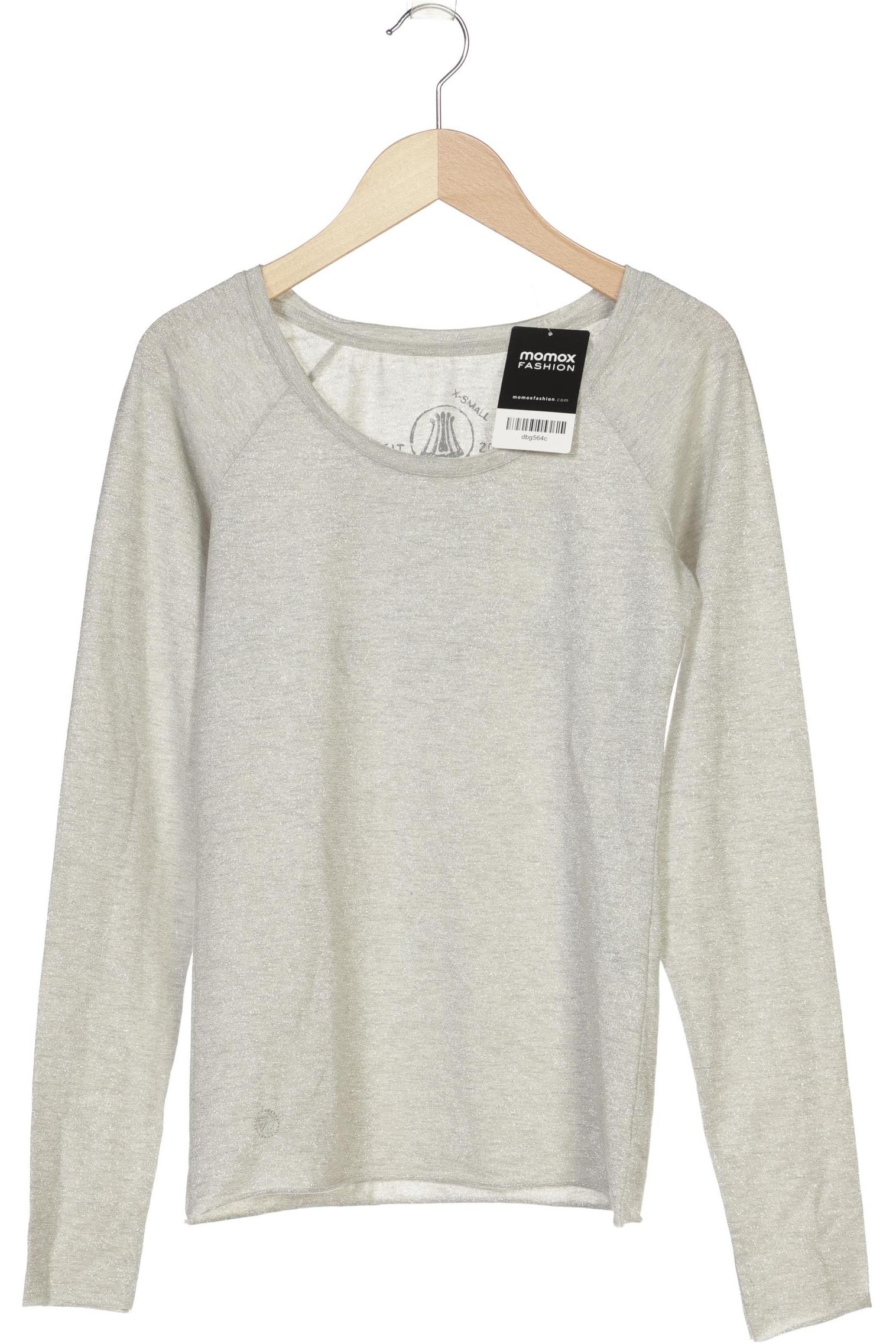 

Herrlicher Damen Langarmshirt, silber, Gr. 34