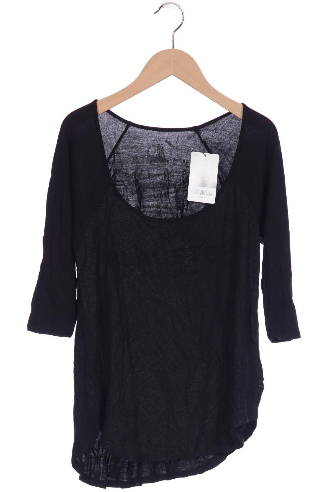 

Herrlicher Damen Langarmshirt, schwarz, Gr. 36