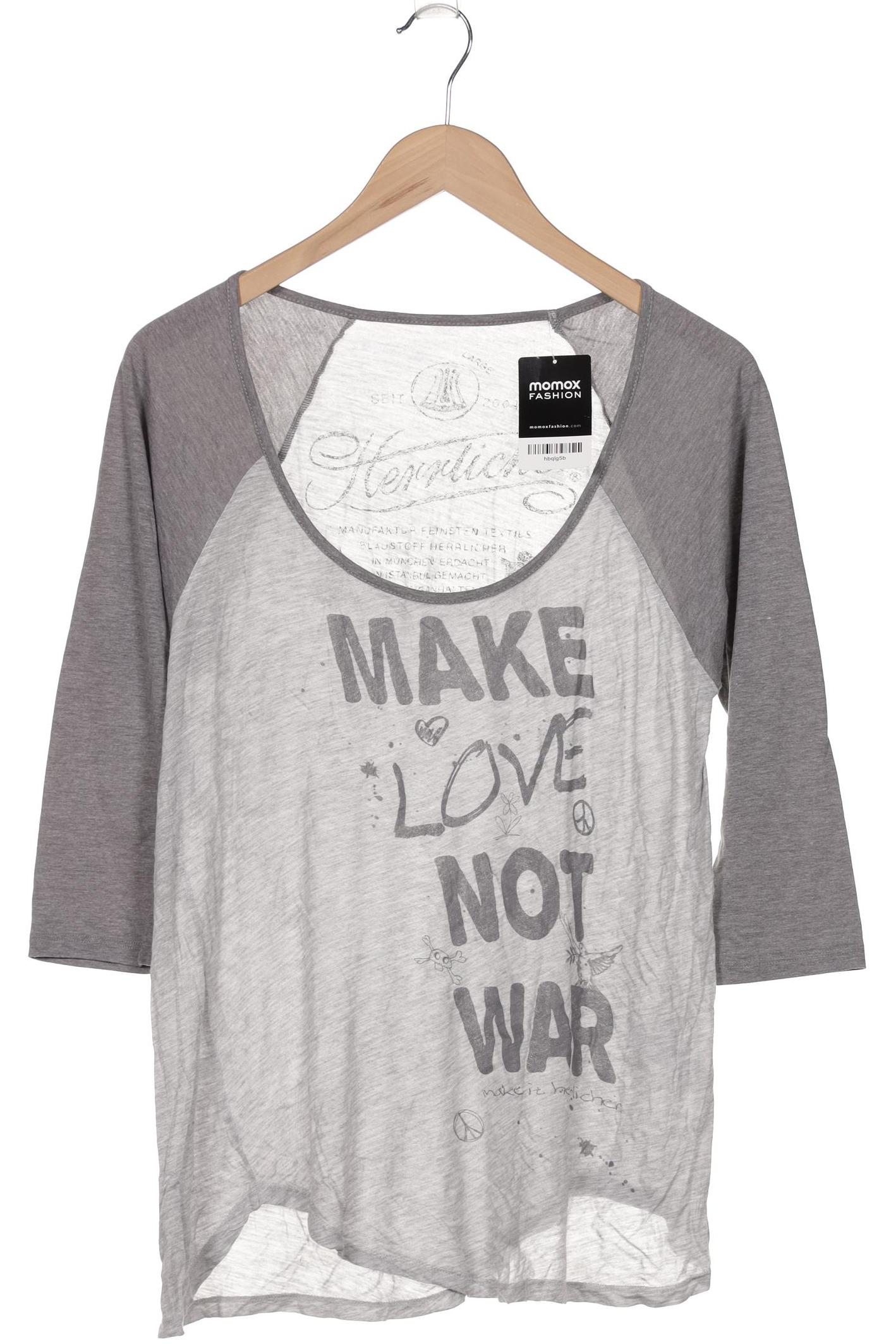 

Herrlicher Damen Langarmshirt, grau, Gr. 42