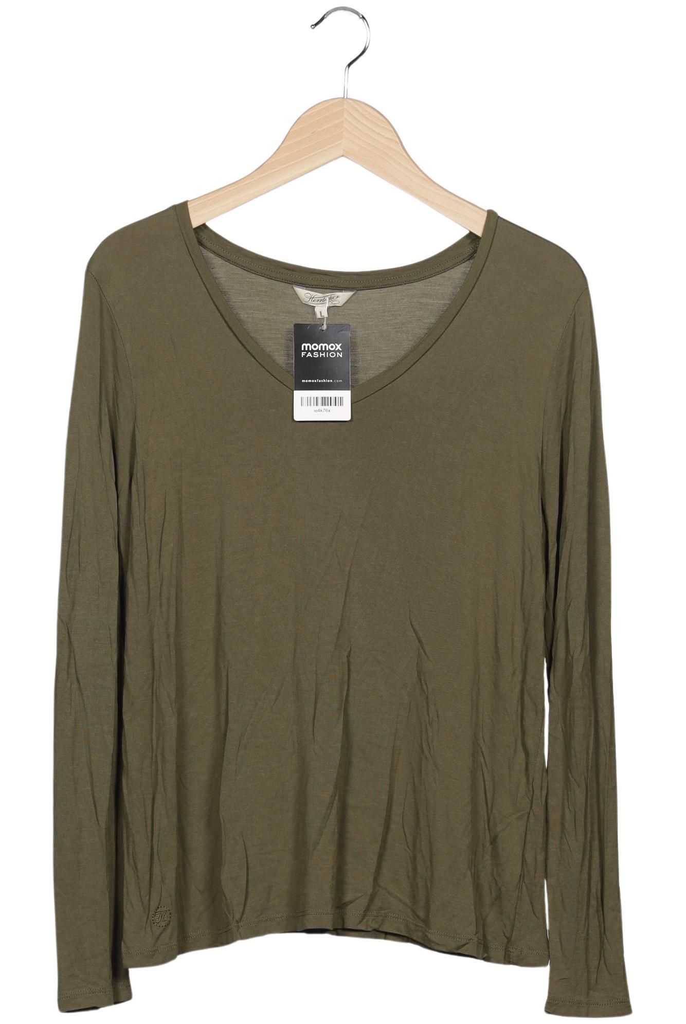 

Herrlicher Damen Langarmshirt, grün, Gr. 42