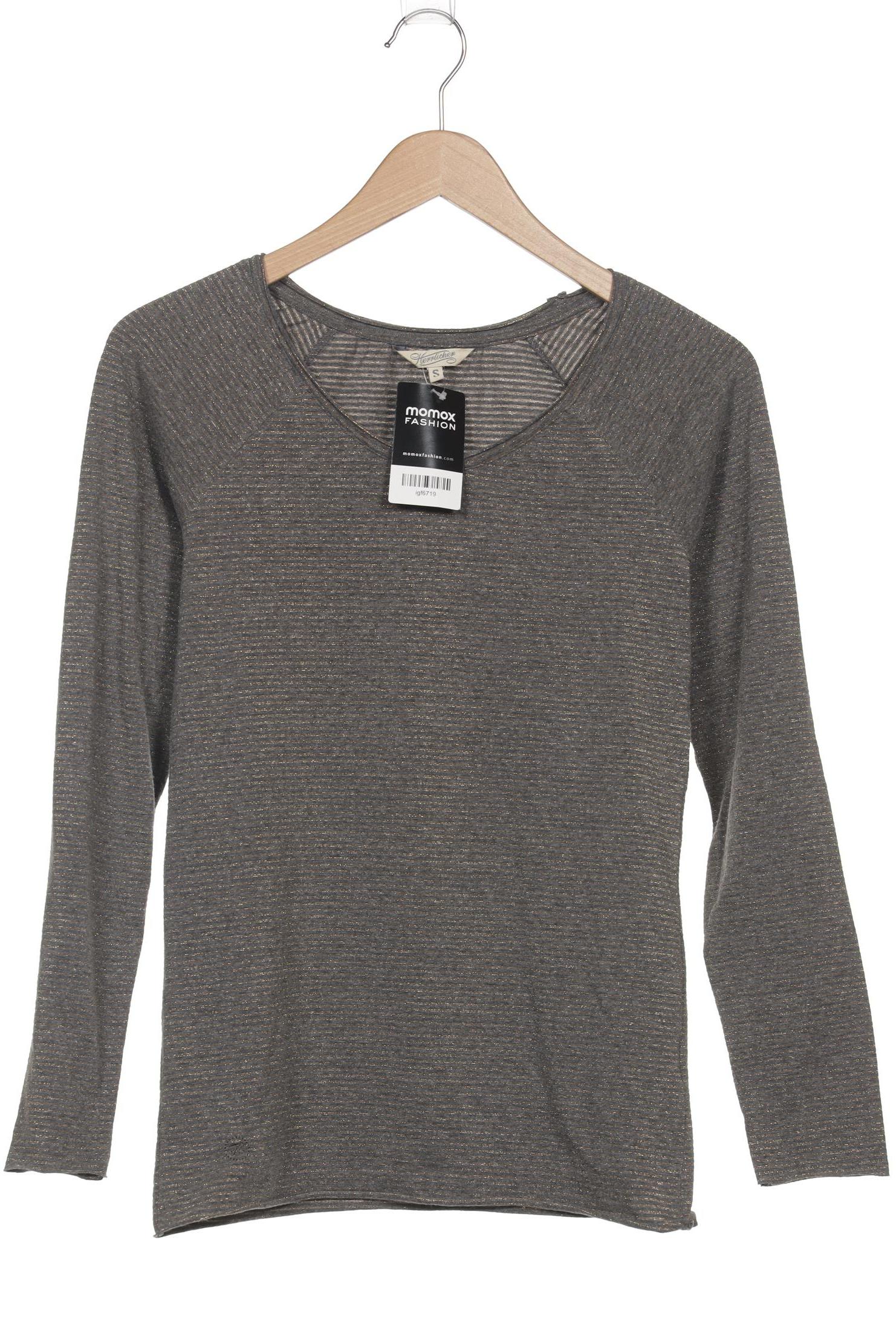 

Herrlicher Damen Langarmshirt, grau, Gr. 36