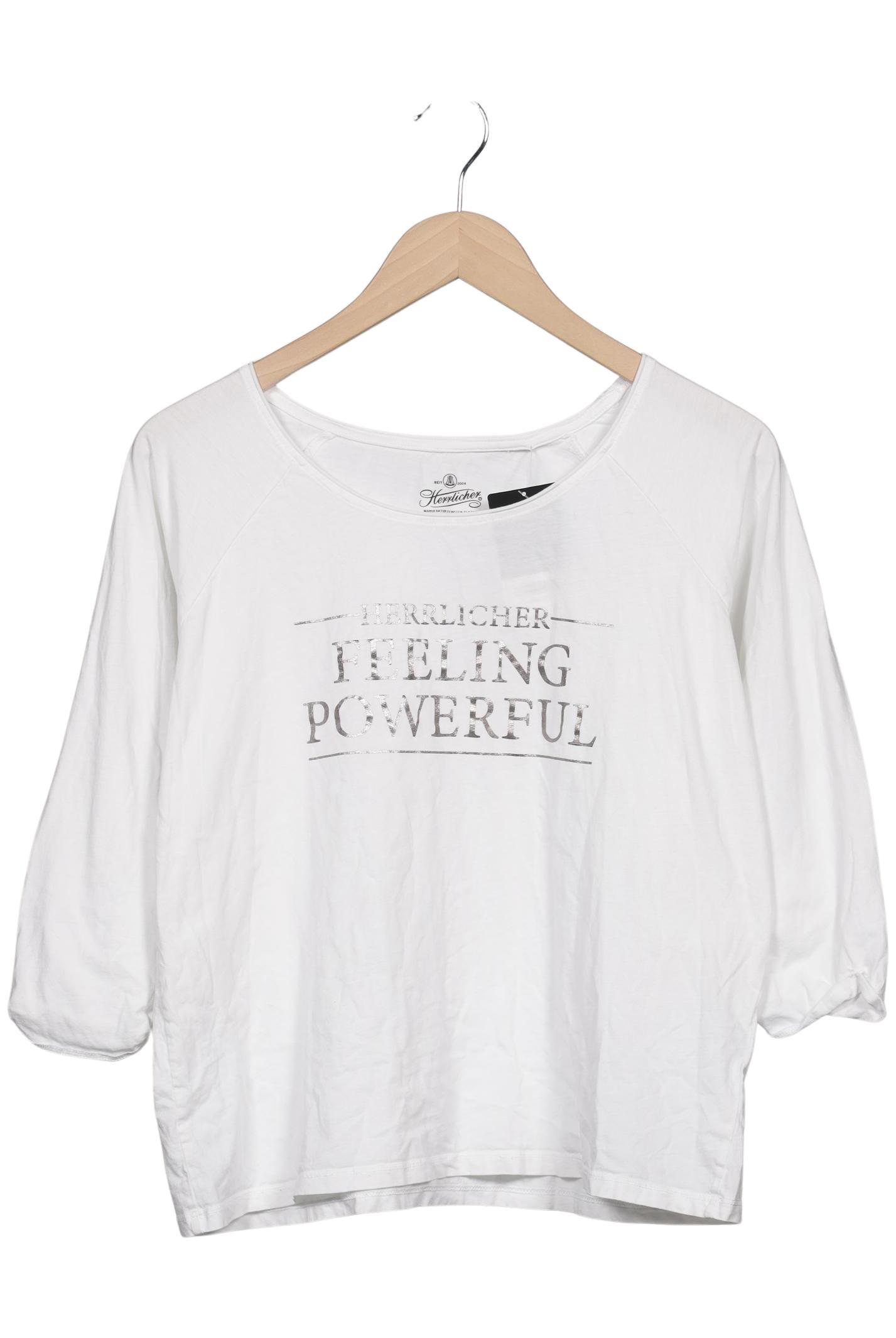 

Herrlicher Damen Langarmshirt, weiß, Gr. 42