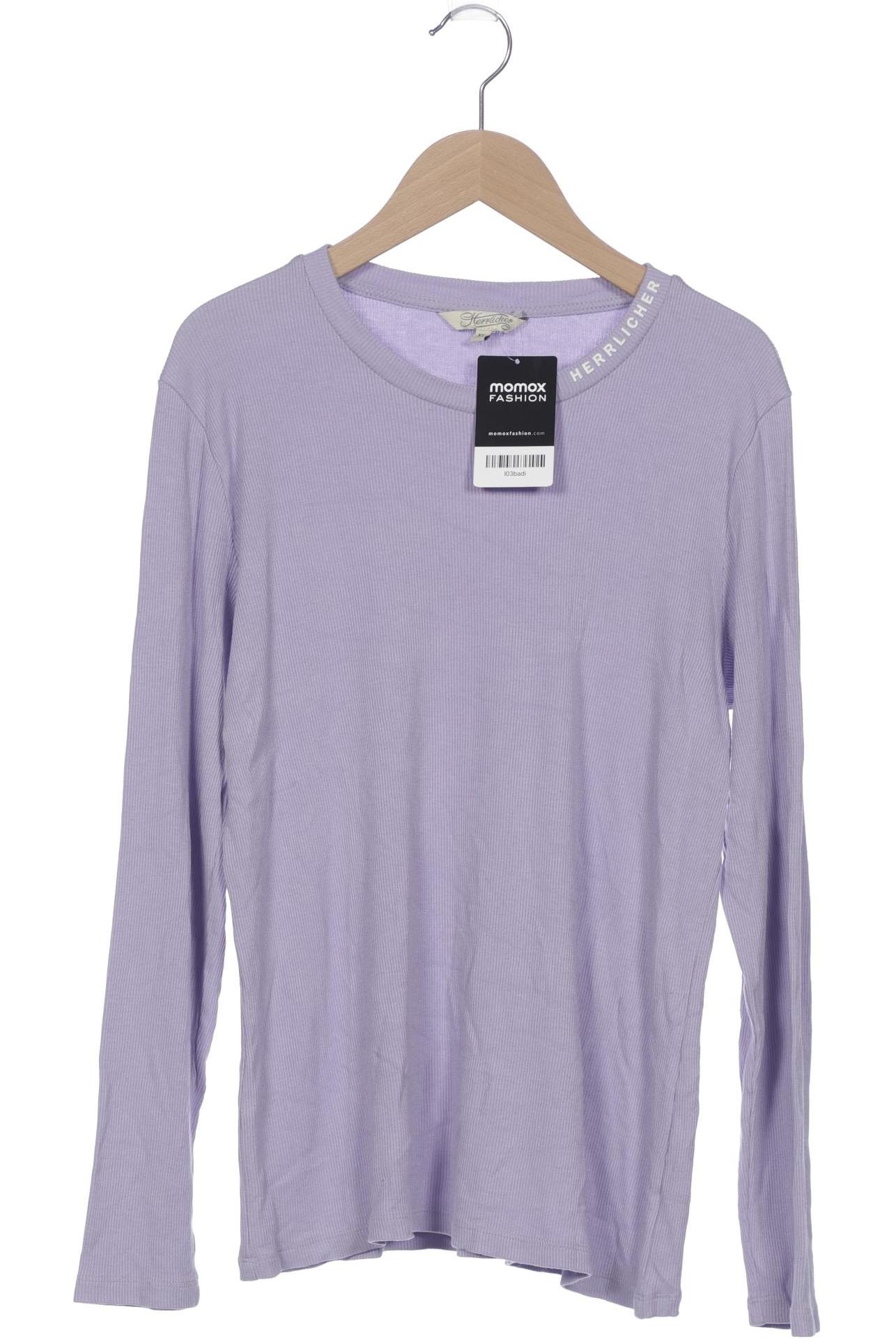 

Herrlicher Damen Langarmshirt, flieder, Gr. 44
