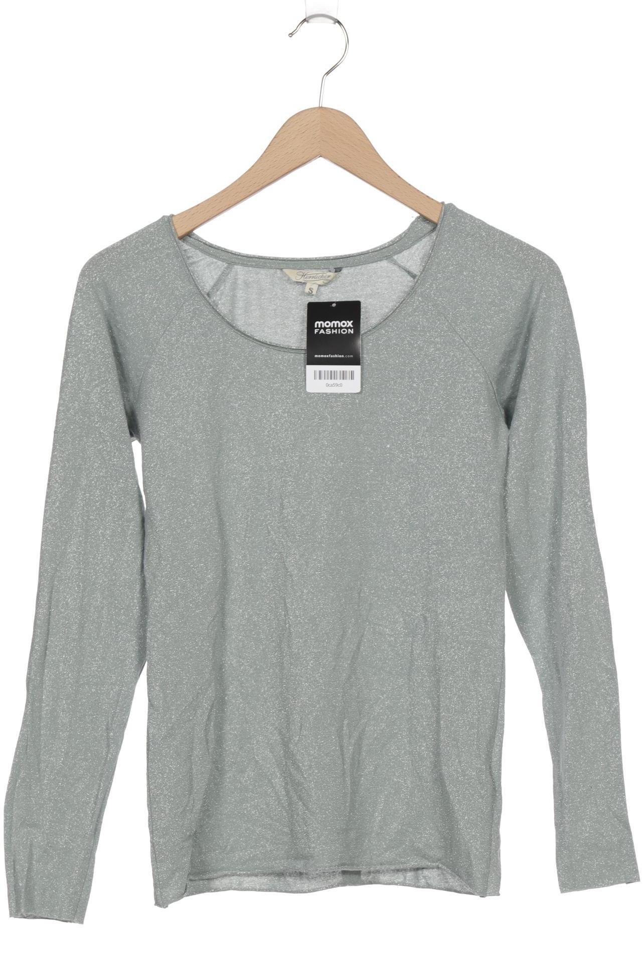 

Herrlicher Damen Langarmshirt, türkis, Gr. 36