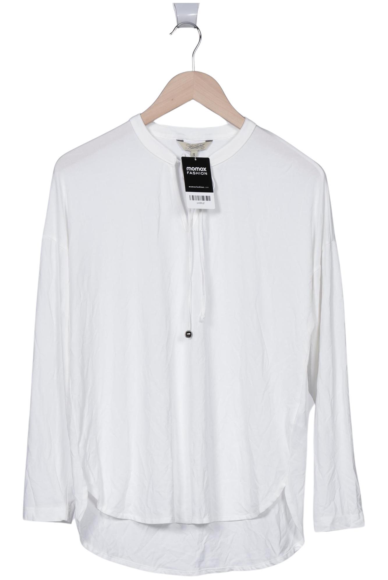 

Herrlicher Damen Langarmshirt, weiß, Gr. 36