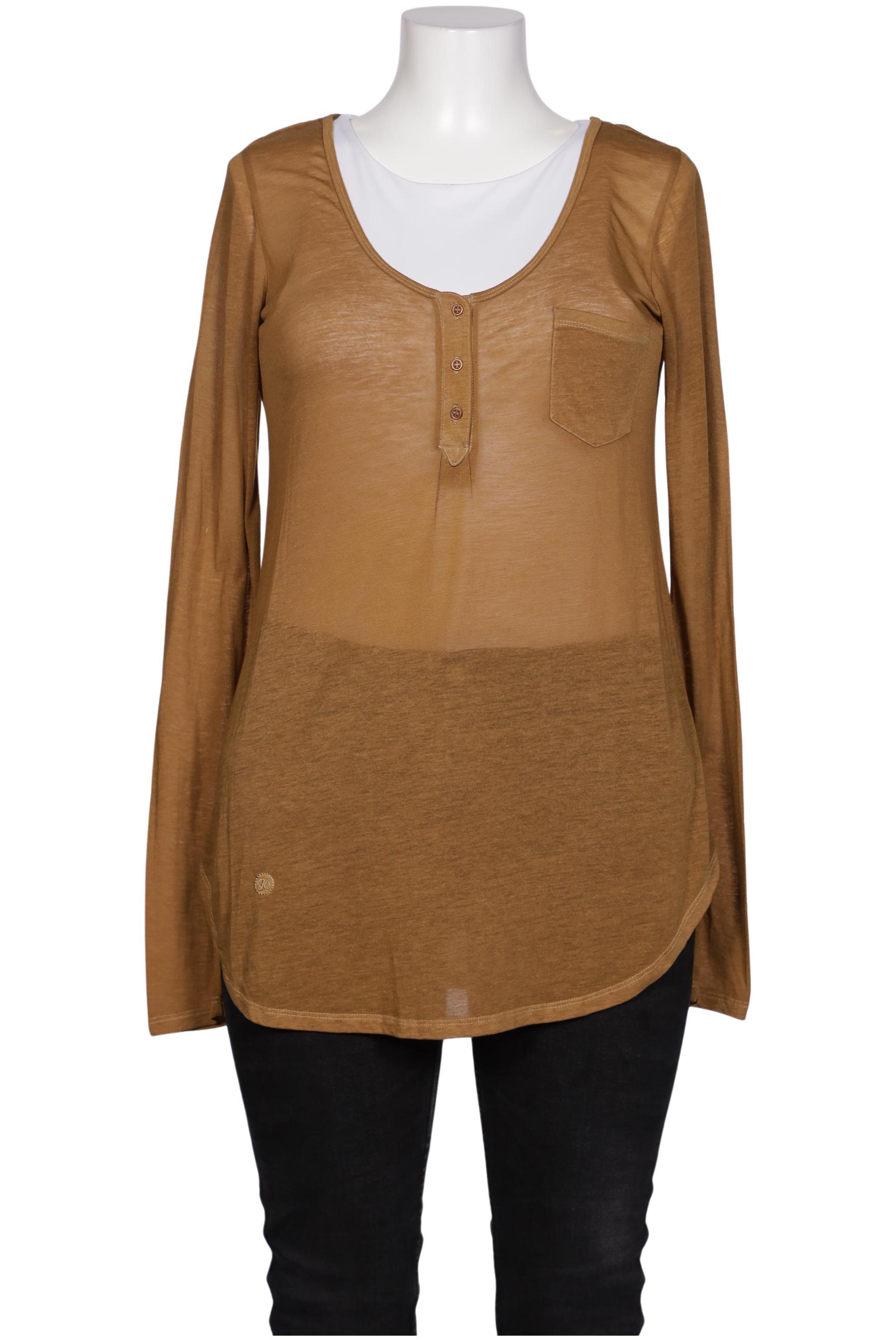 

Herrlicher Damen Langarmshirt, beige, Gr. 36