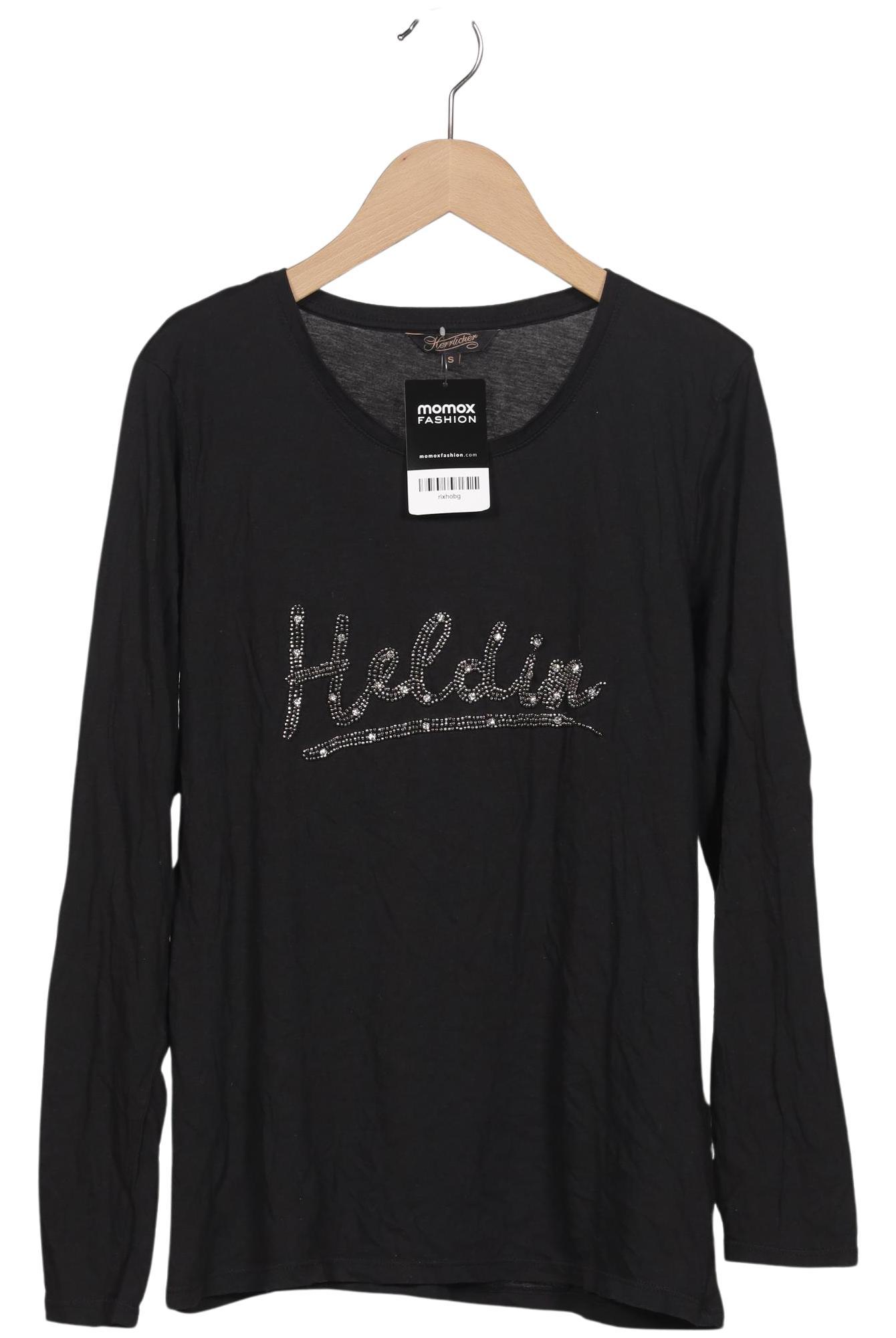 

Herrlicher Damen Langarmshirt, schwarz, Gr. 36