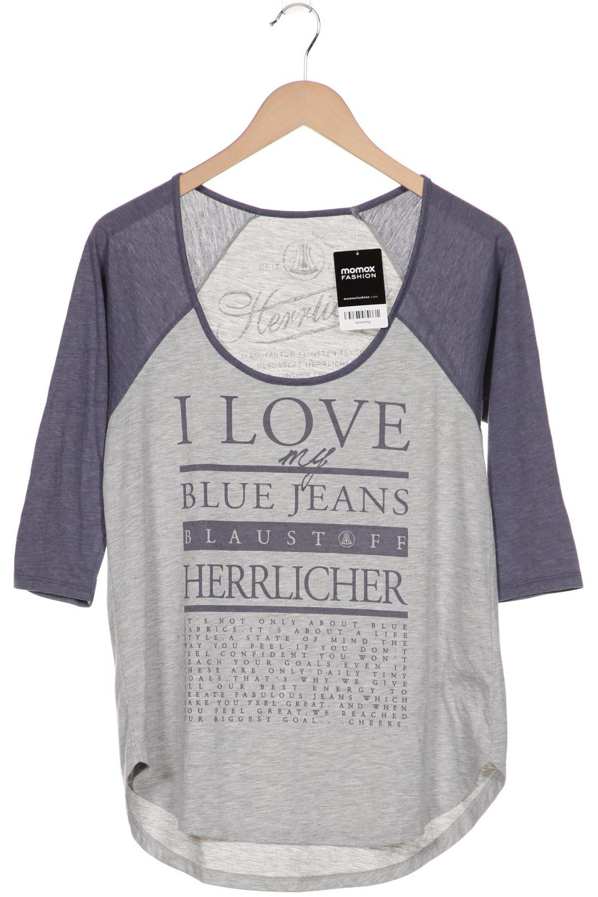 

Herrlicher Damen Langarmshirt, grau