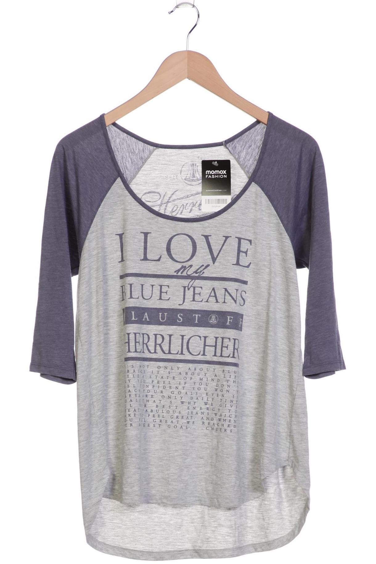 

Herrlicher Damen Langarmshirt, grau, Gr. 42