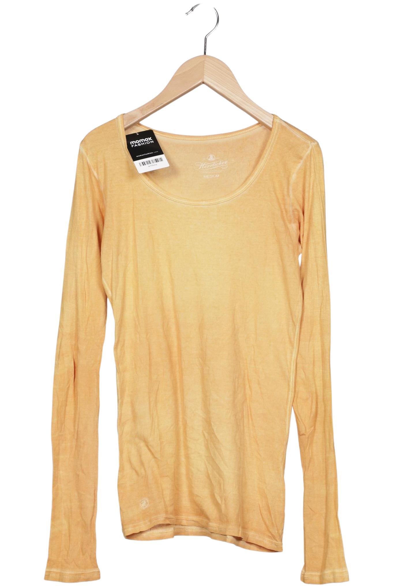 

Herrlicher Damen Langarmshirt, gelb, Gr. 38