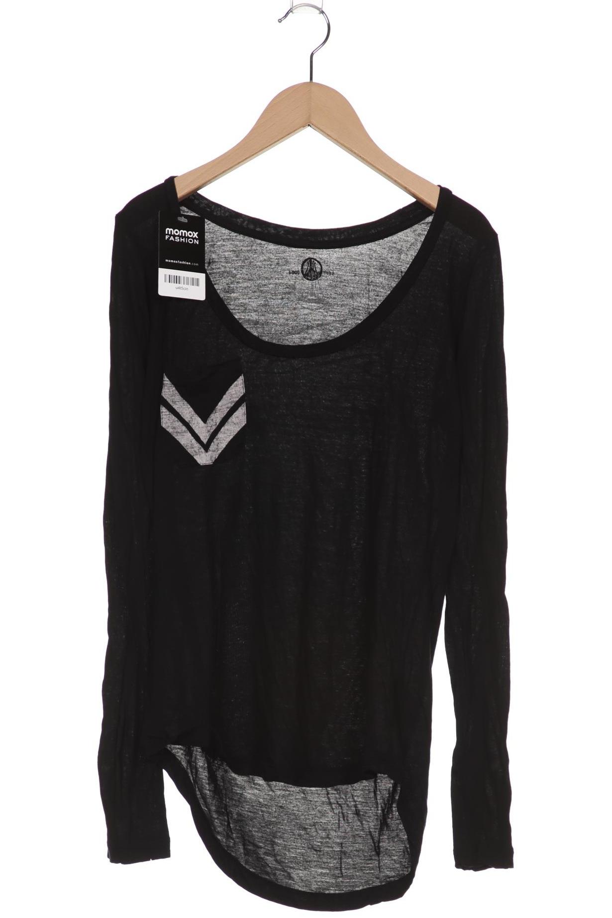 

Herrlicher Damen Langarmshirt, schwarz