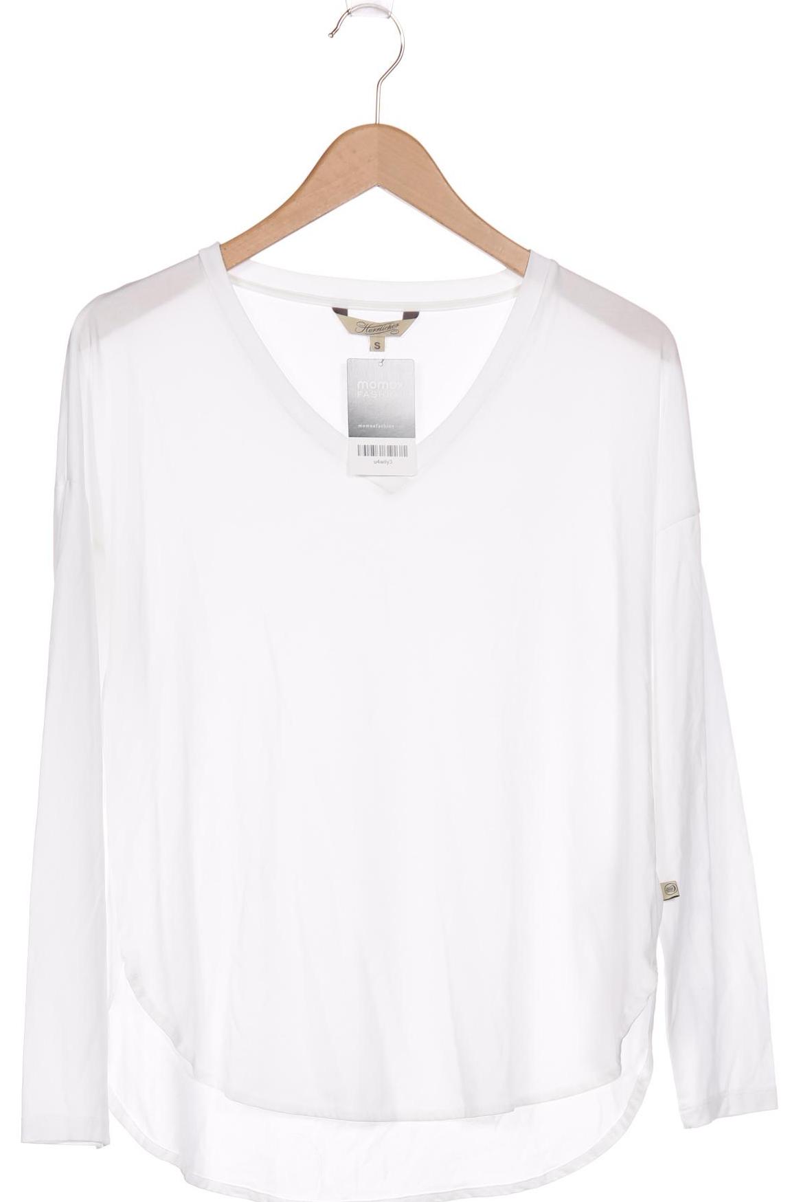 

Herrlicher Damen Langarmshirt, weiß