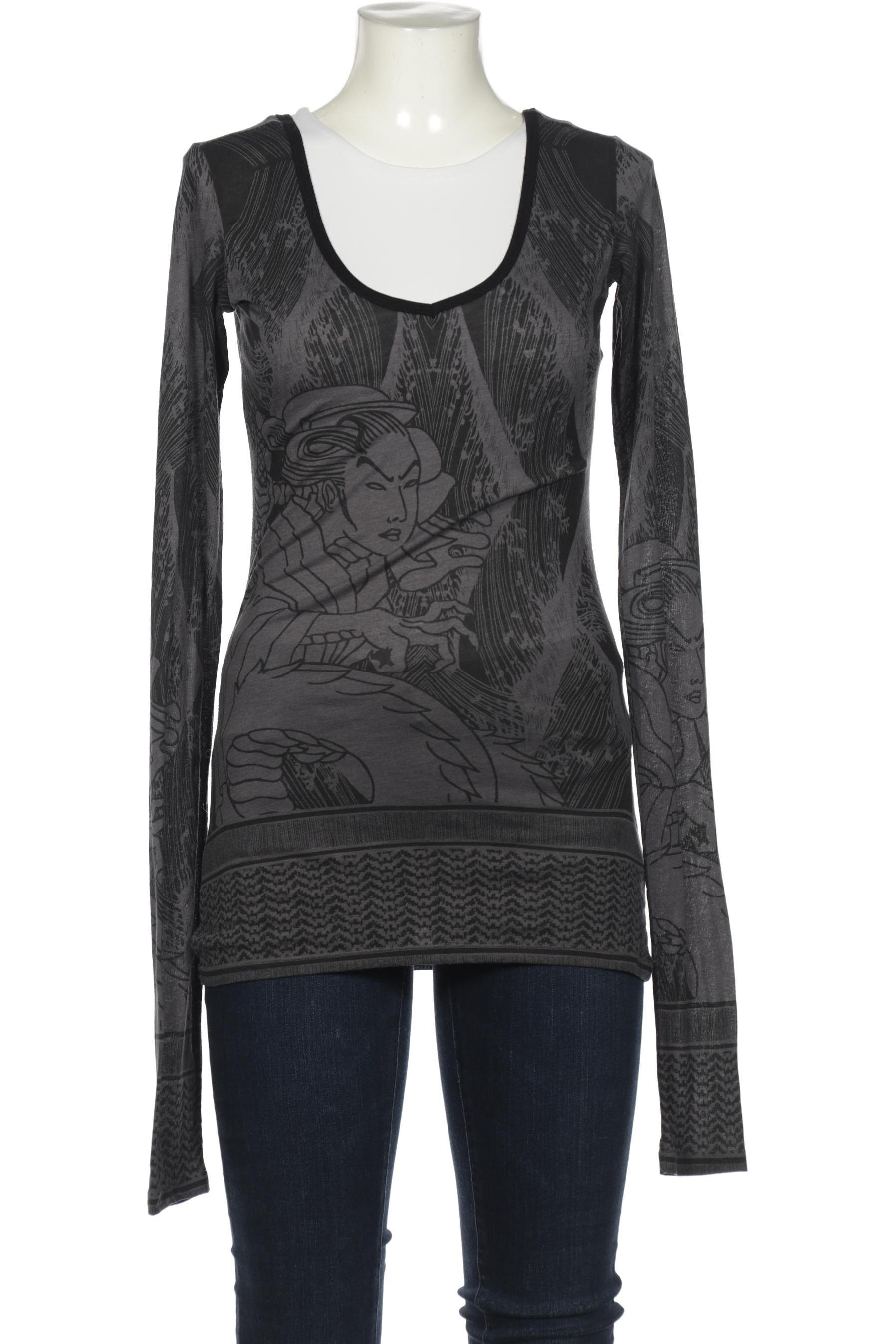 

Herrlicher Damen Langarmshirt, schwarz, Gr. 38