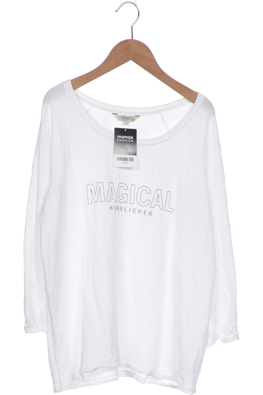 

Herrlicher Damen Langarmshirt, weiß, Gr. 42