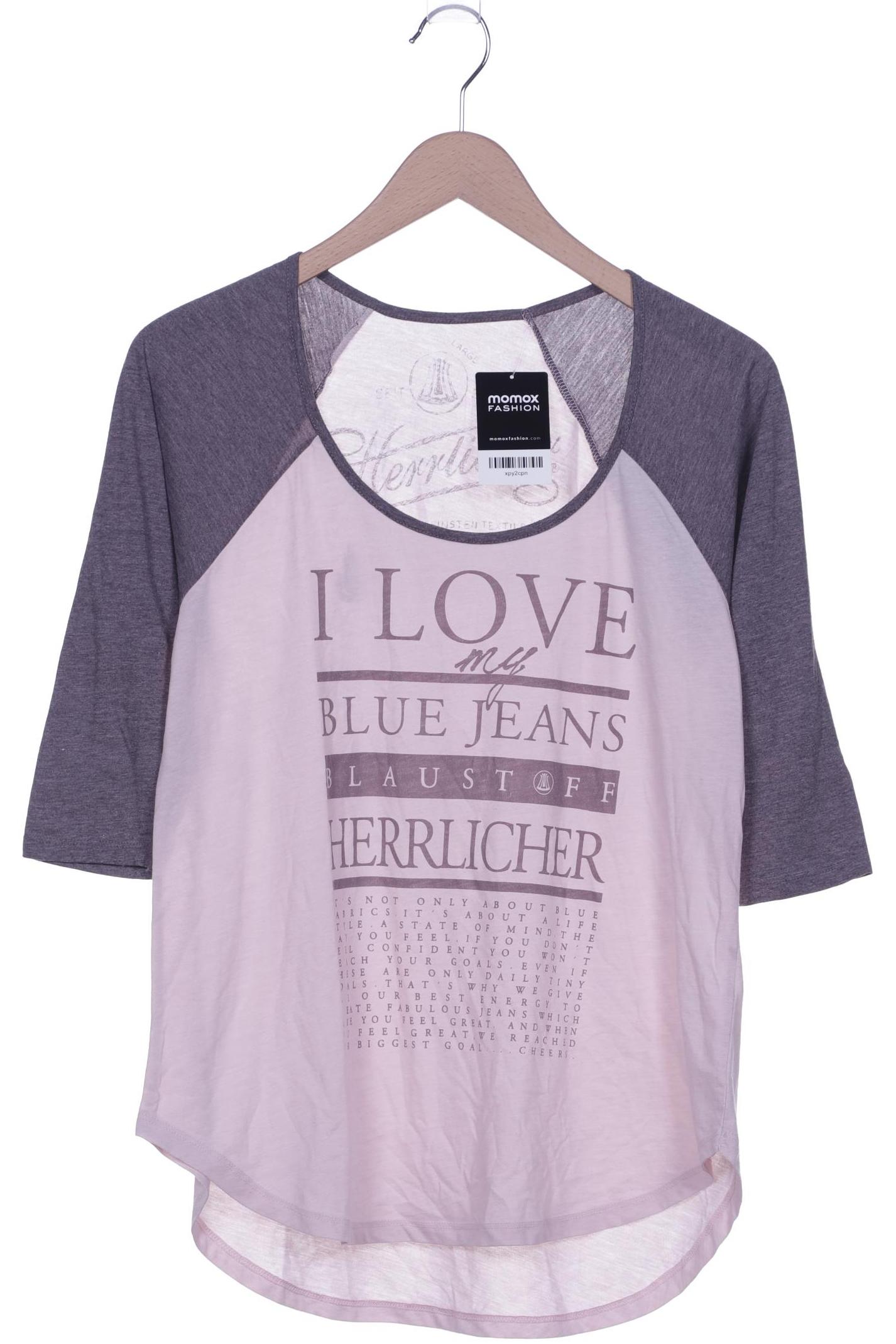 

Herrlicher Damen Langarmshirt, pink, Gr. 42