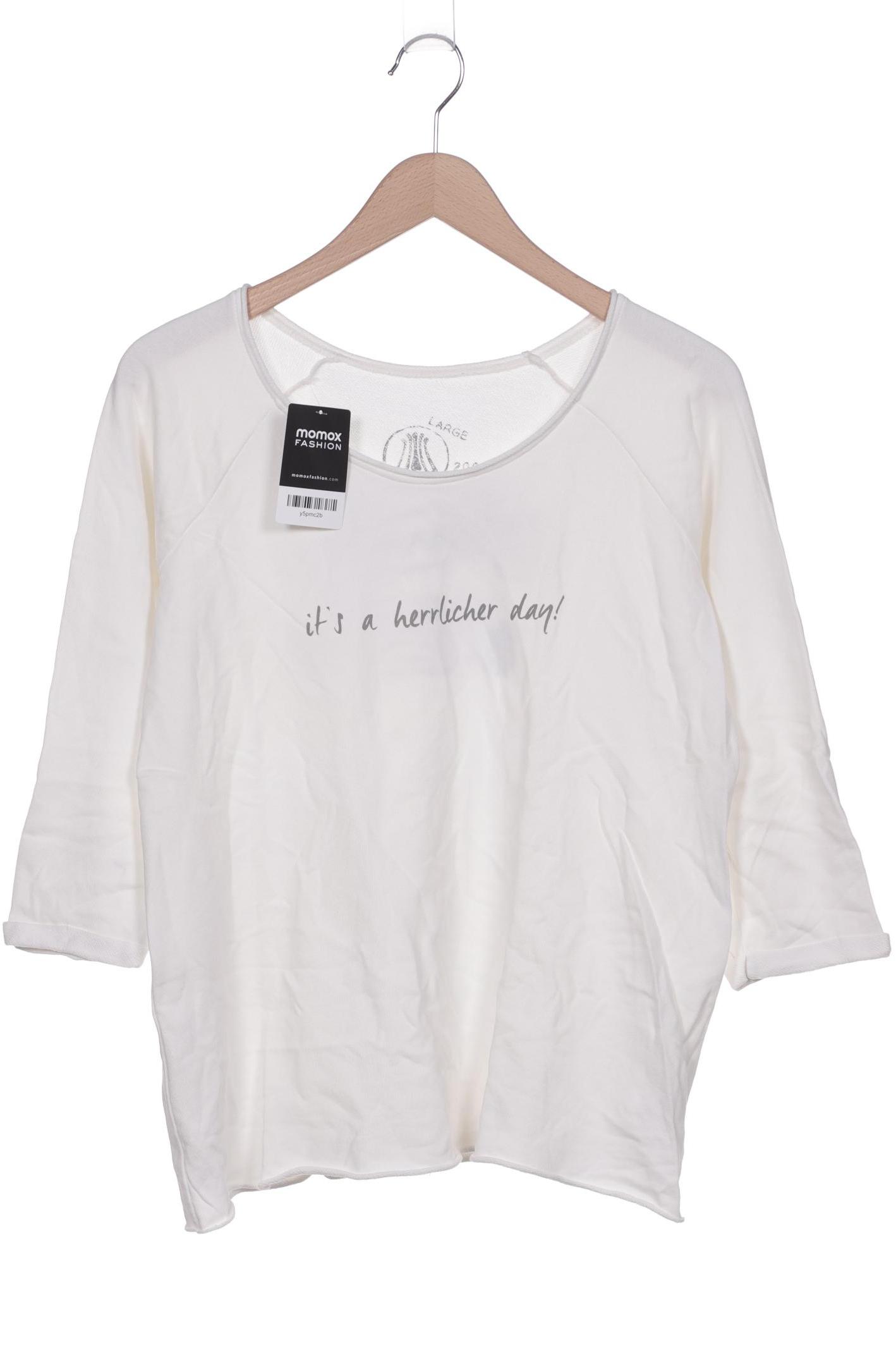 

Herrlicher Damen Langarmshirt, weiß, Gr. 42