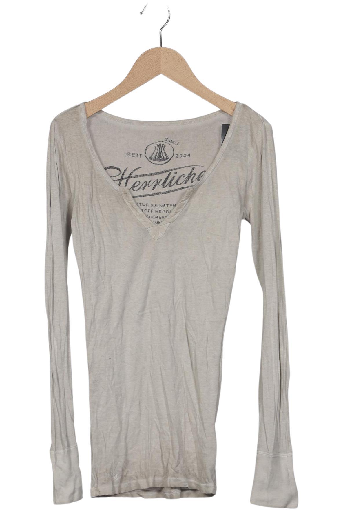 

Herrlicher Damen Langarmshirt, grau, Gr. 36