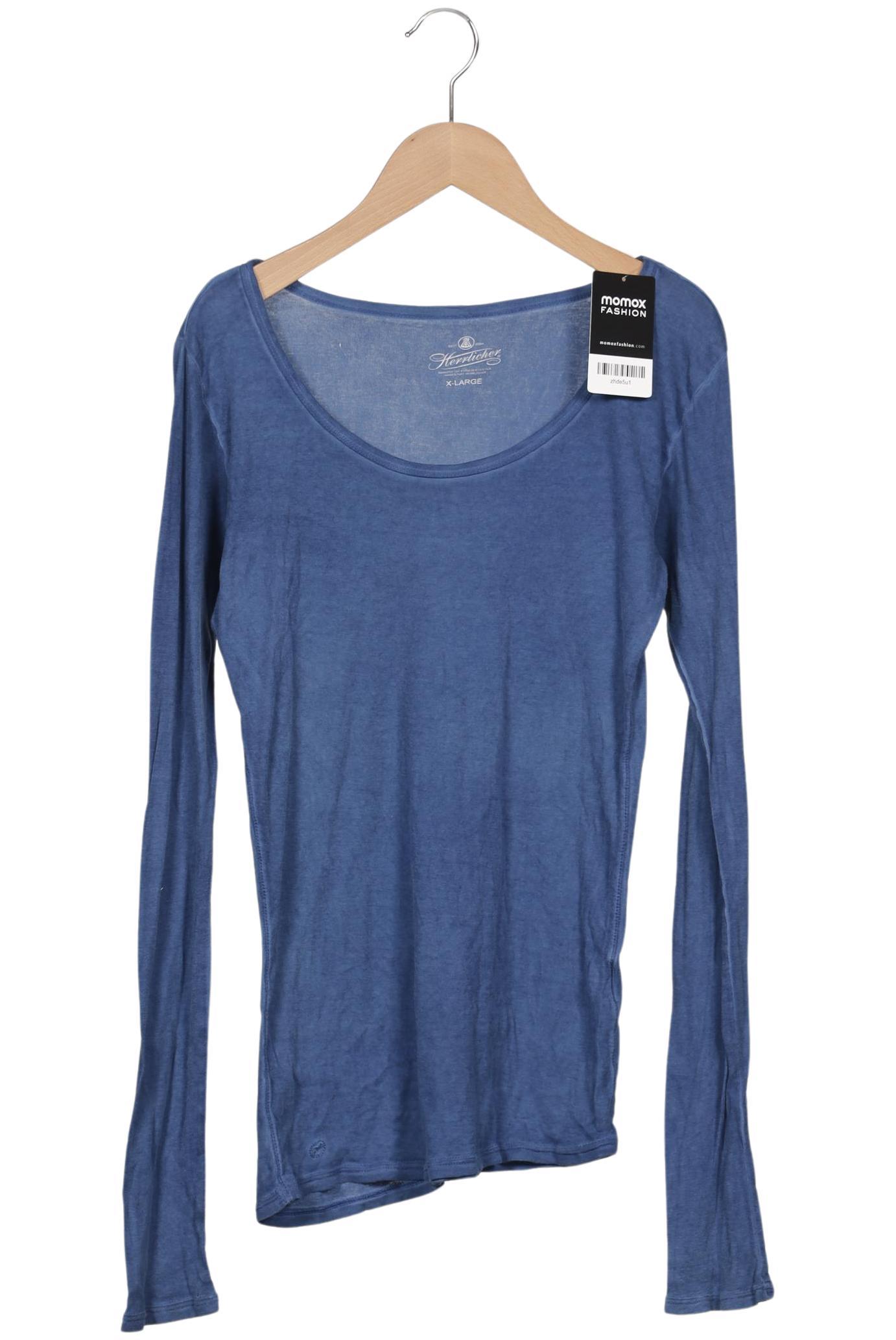 

Herrlicher Damen Langarmshirt, blau, Gr. 44