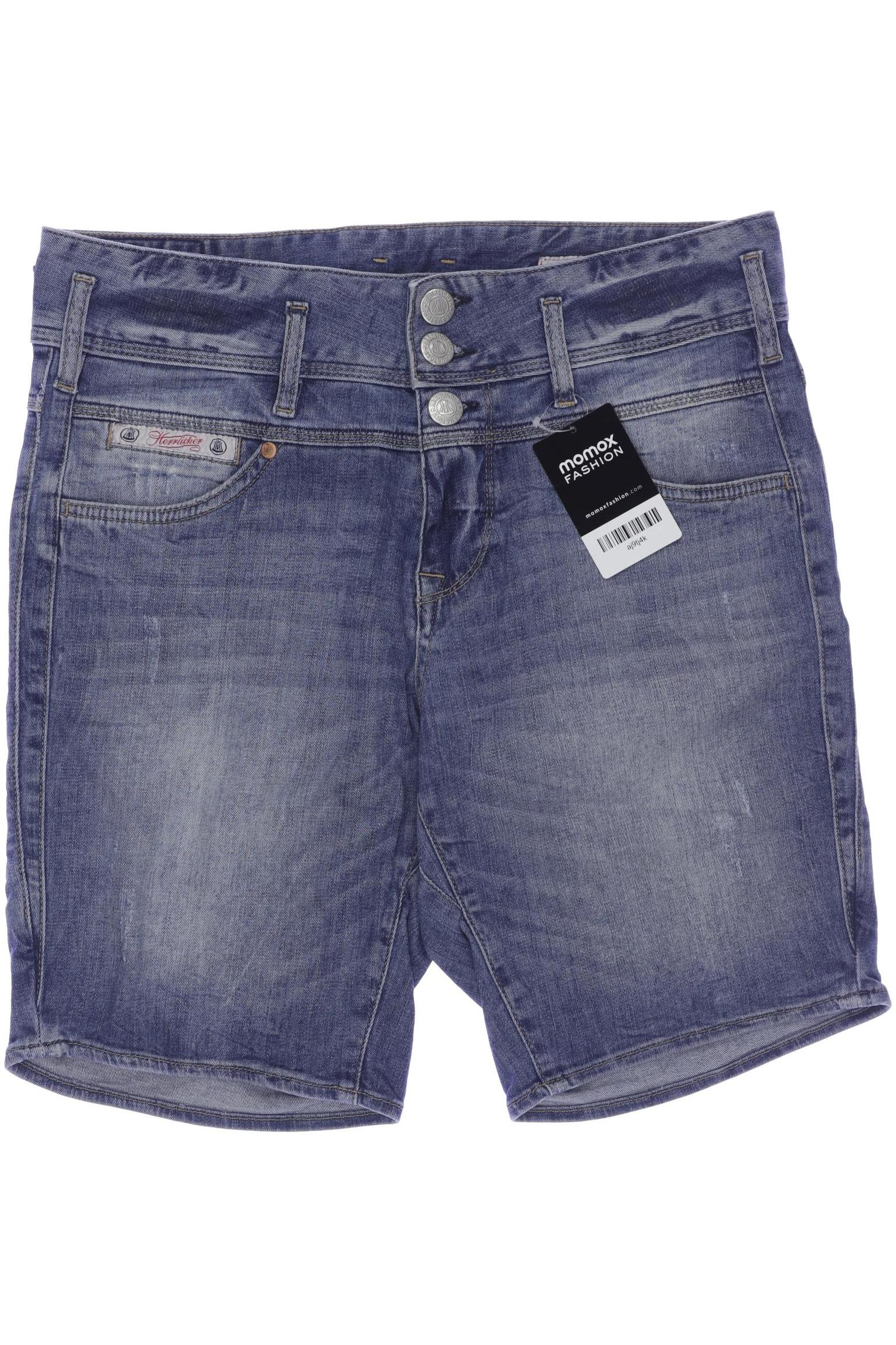 Thumbnail - Herrlicher Damen Shorts, blau, Gr. 27