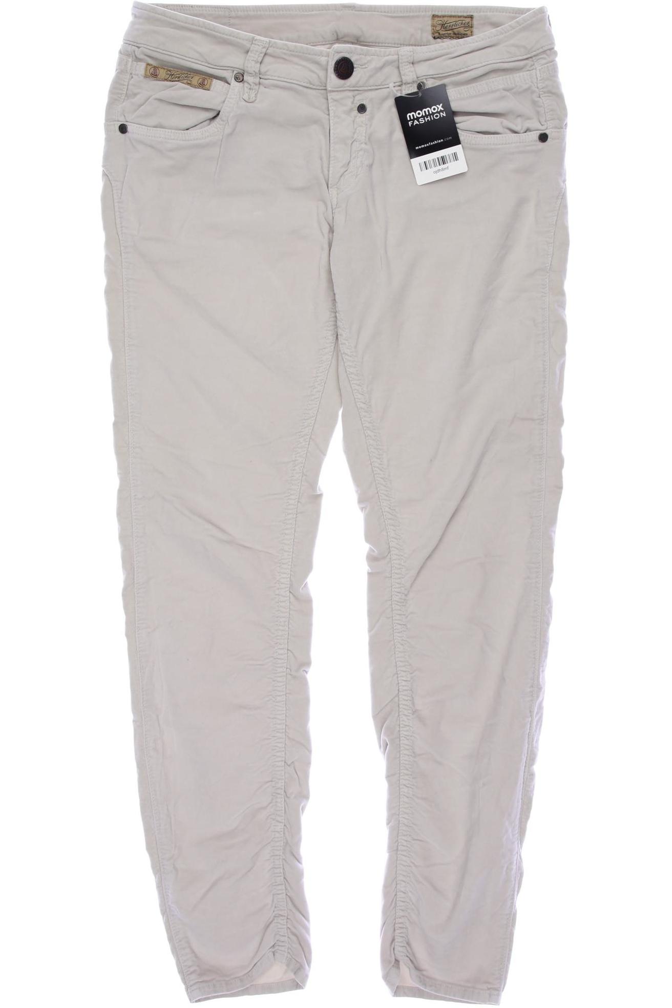 

Herrlicher Damen Stoffhose, cremeweiß, Gr. 40