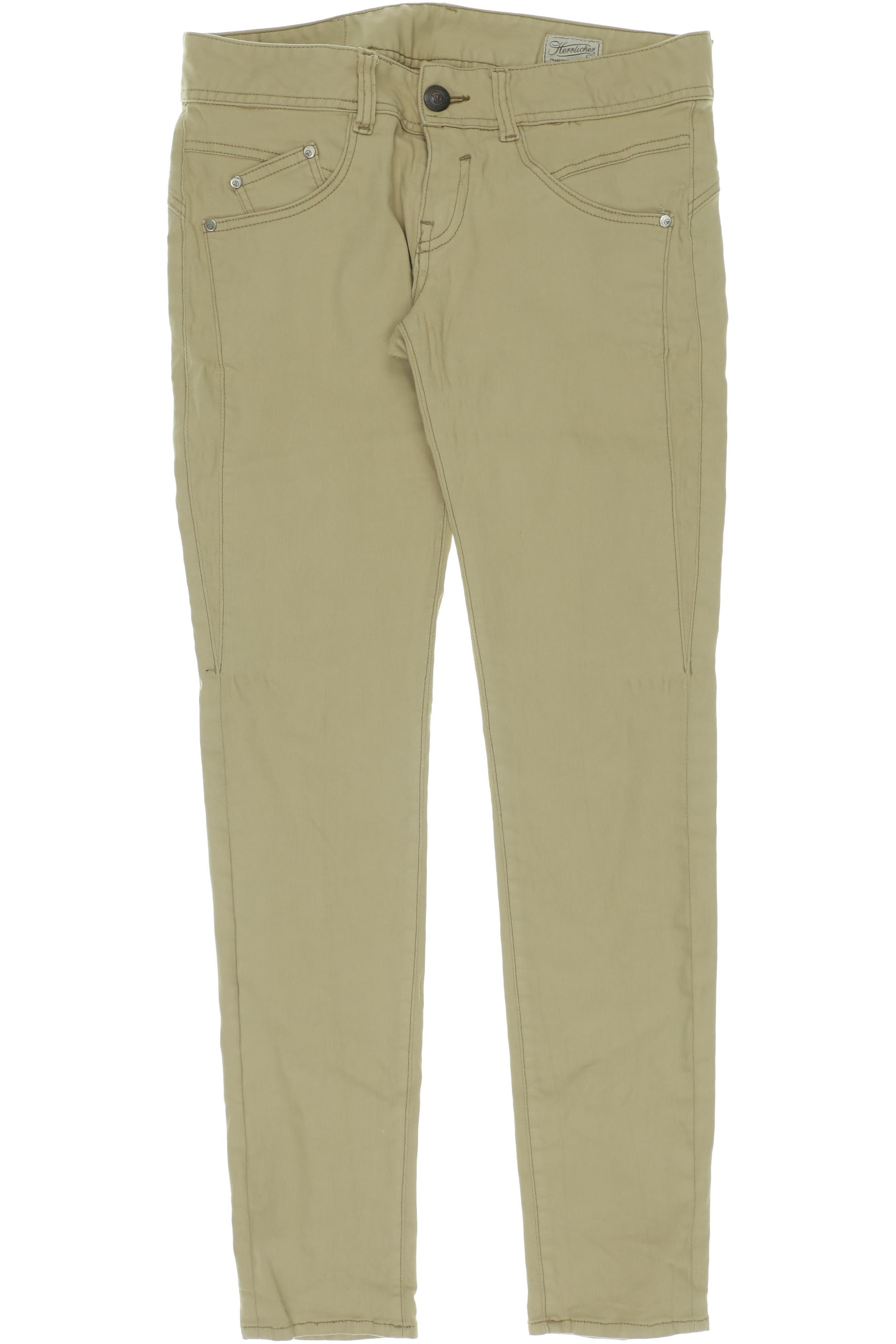 

Herrlicher Damen Stoffhose, beige, Gr. 28