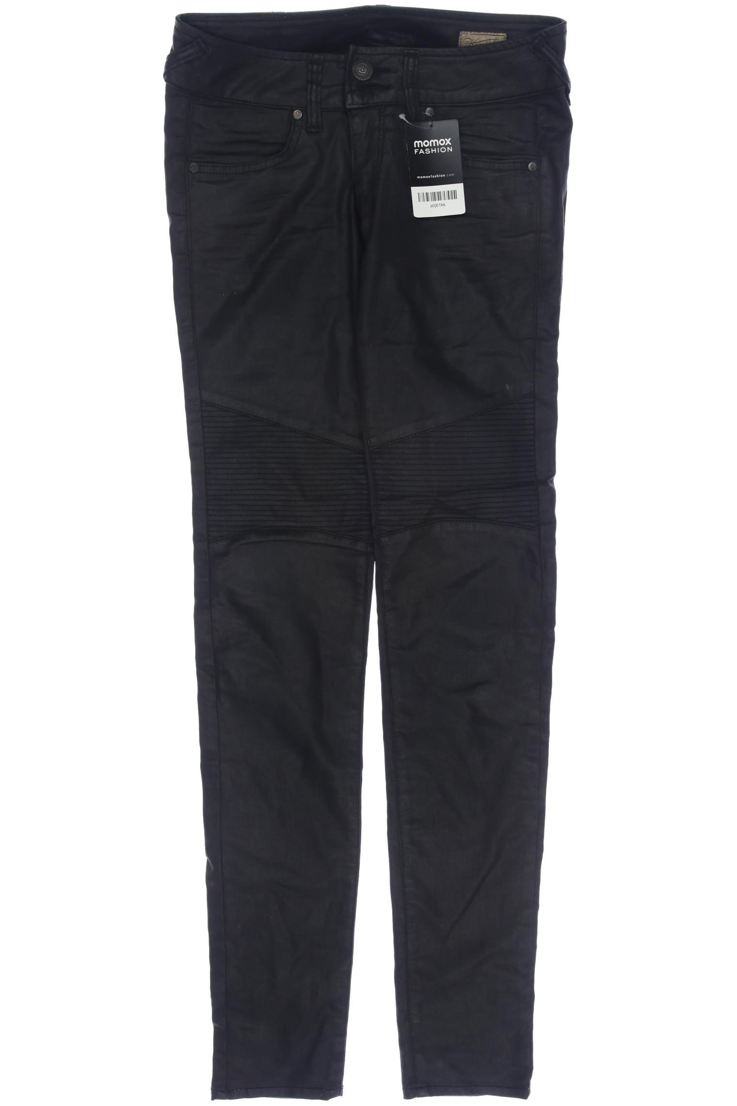 

Herrlicher Damen Stoffhose, schwarz, Gr. 26