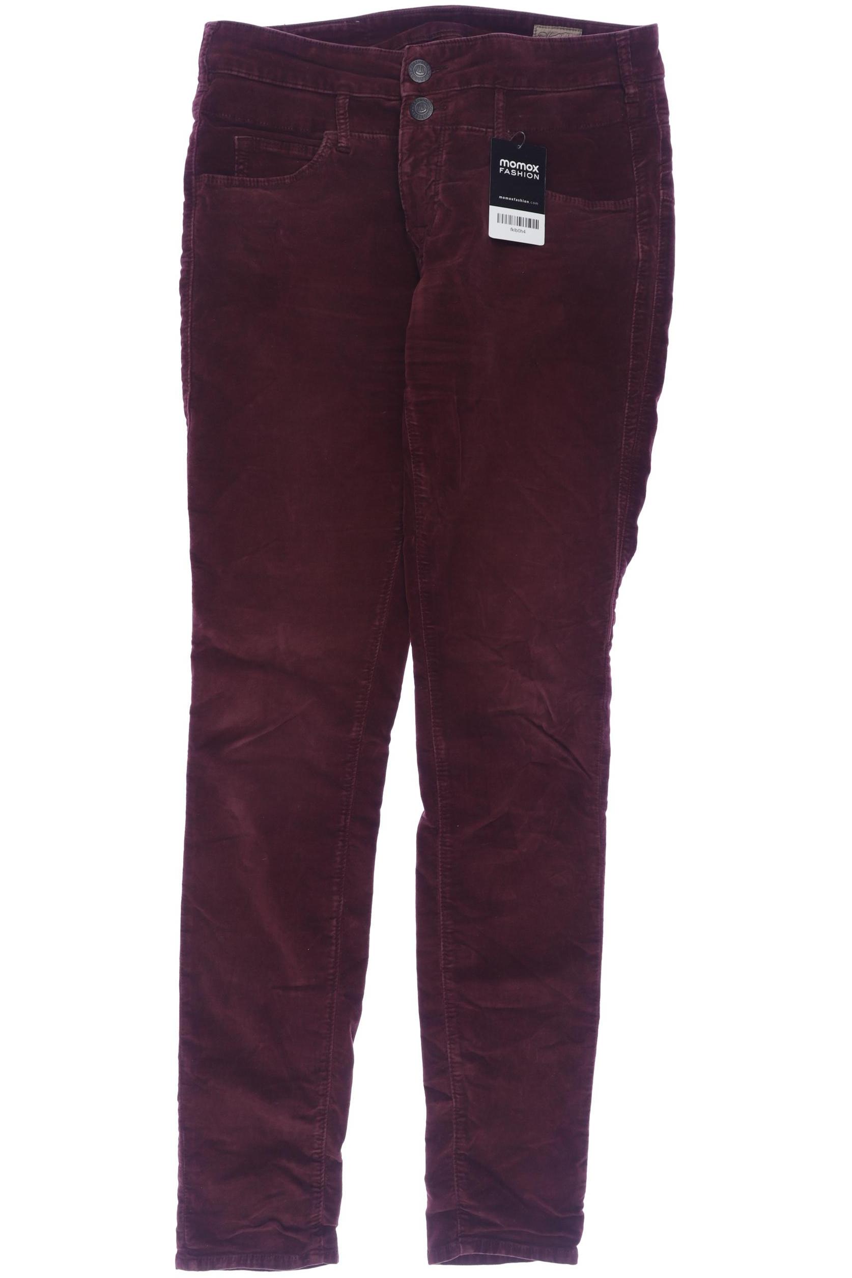 

Herrlicher Damen Stoffhose, bordeaux, Gr. 29