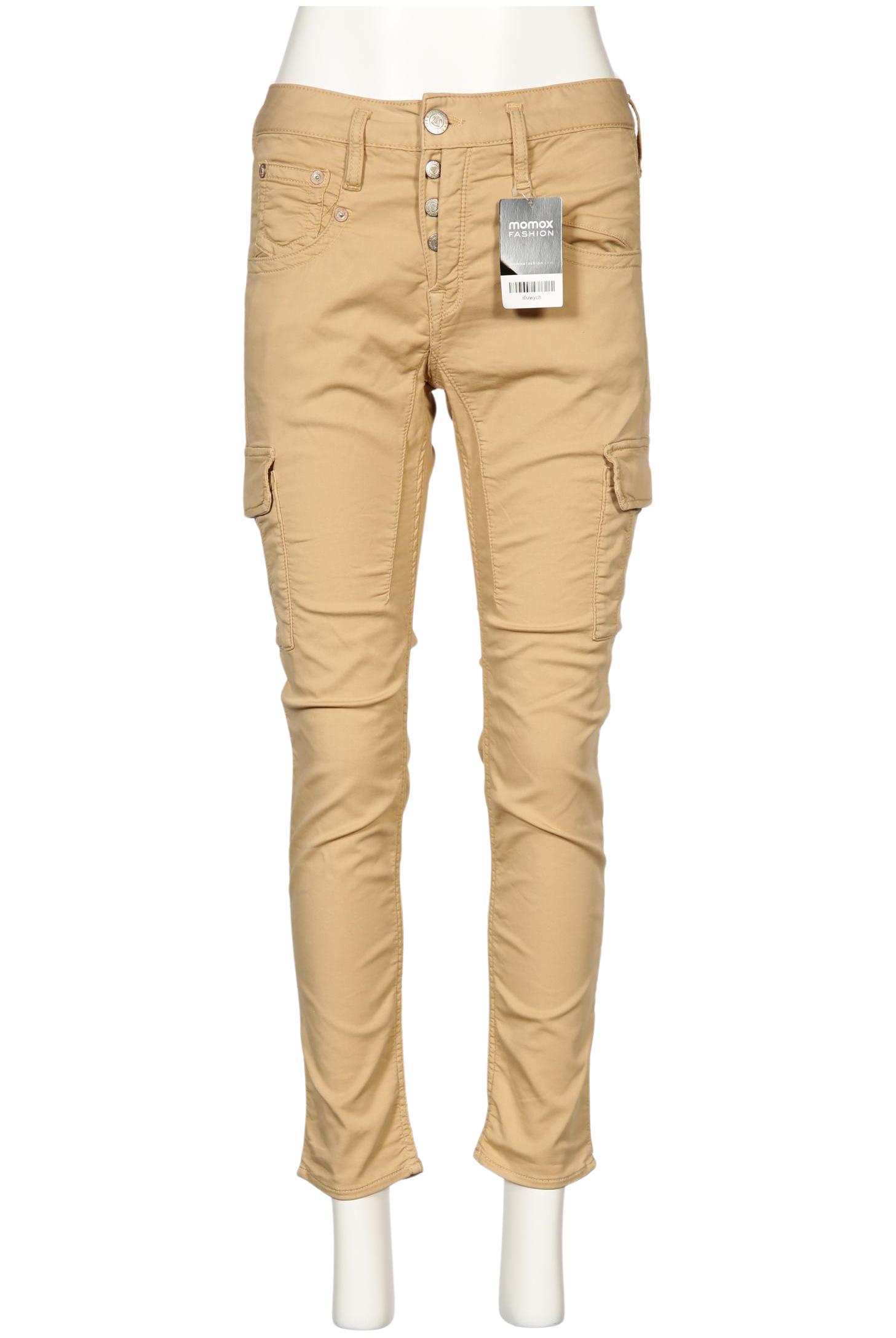 

Herrlicher Damen Stoffhose, beige, Gr. 29