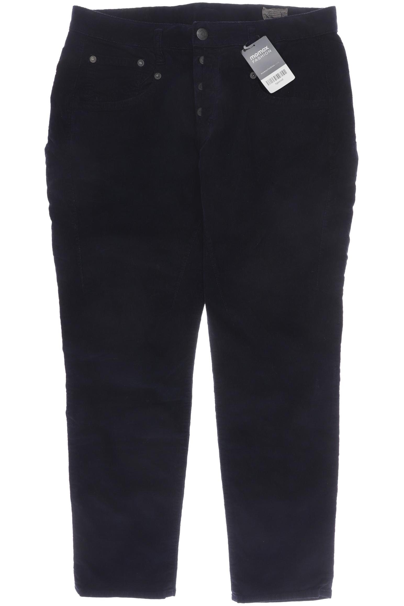 

Herrlicher Damen Stoffhose, marineblau, Gr. 32