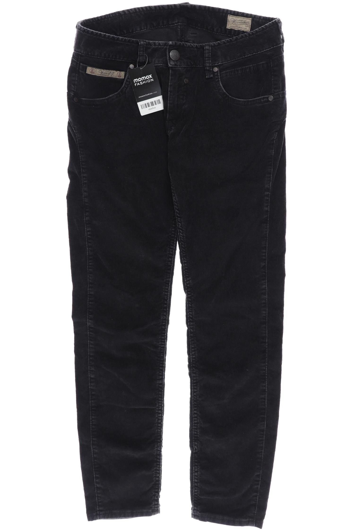 

Herrlicher Damen Stoffhose, schwarz, Gr. 28