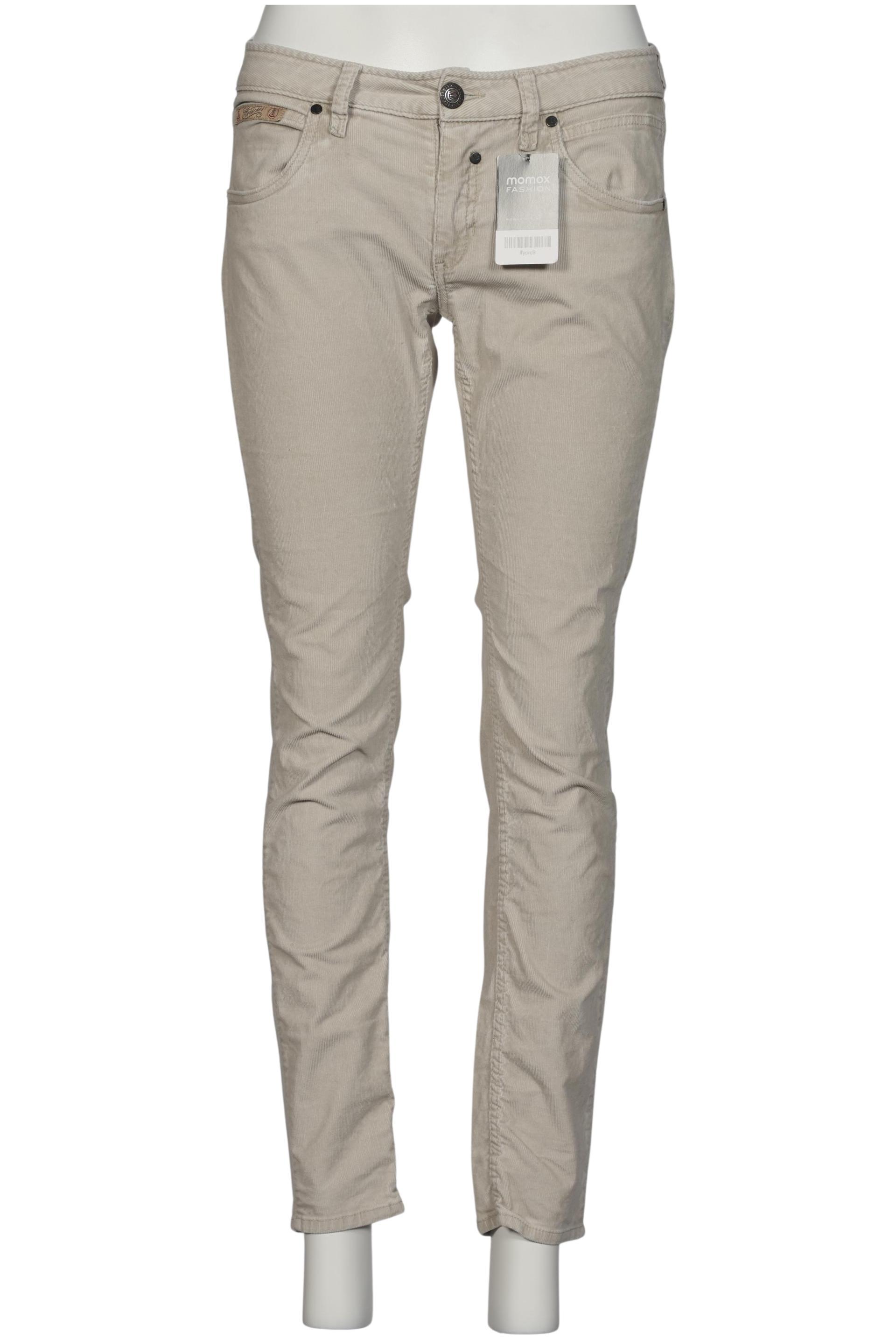 

Herrlicher Damen Stoffhose, beige, Gr. 30
