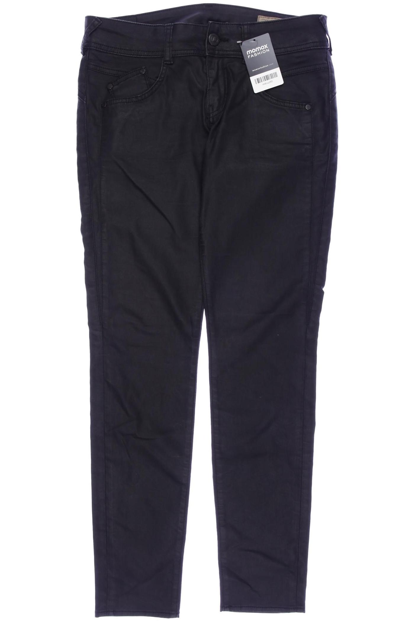 

Herrlicher Damen Stoffhose, schwarz, Gr. 29