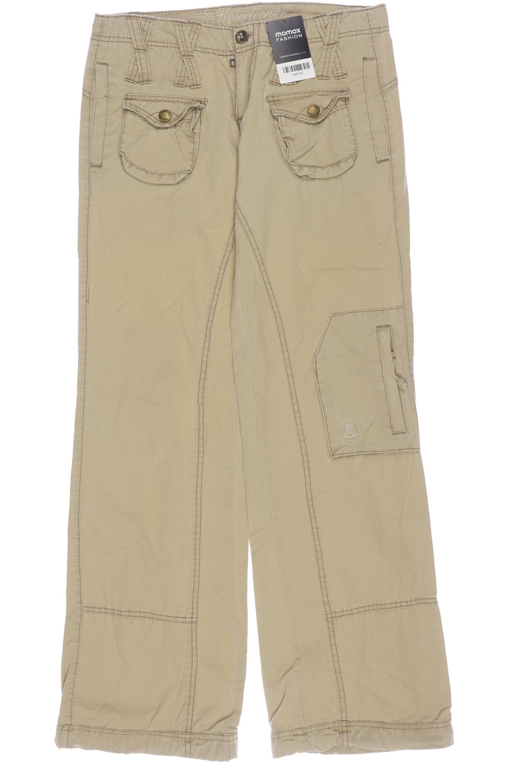 

Herrlicher Damen Stoffhose, beige, Gr. 27