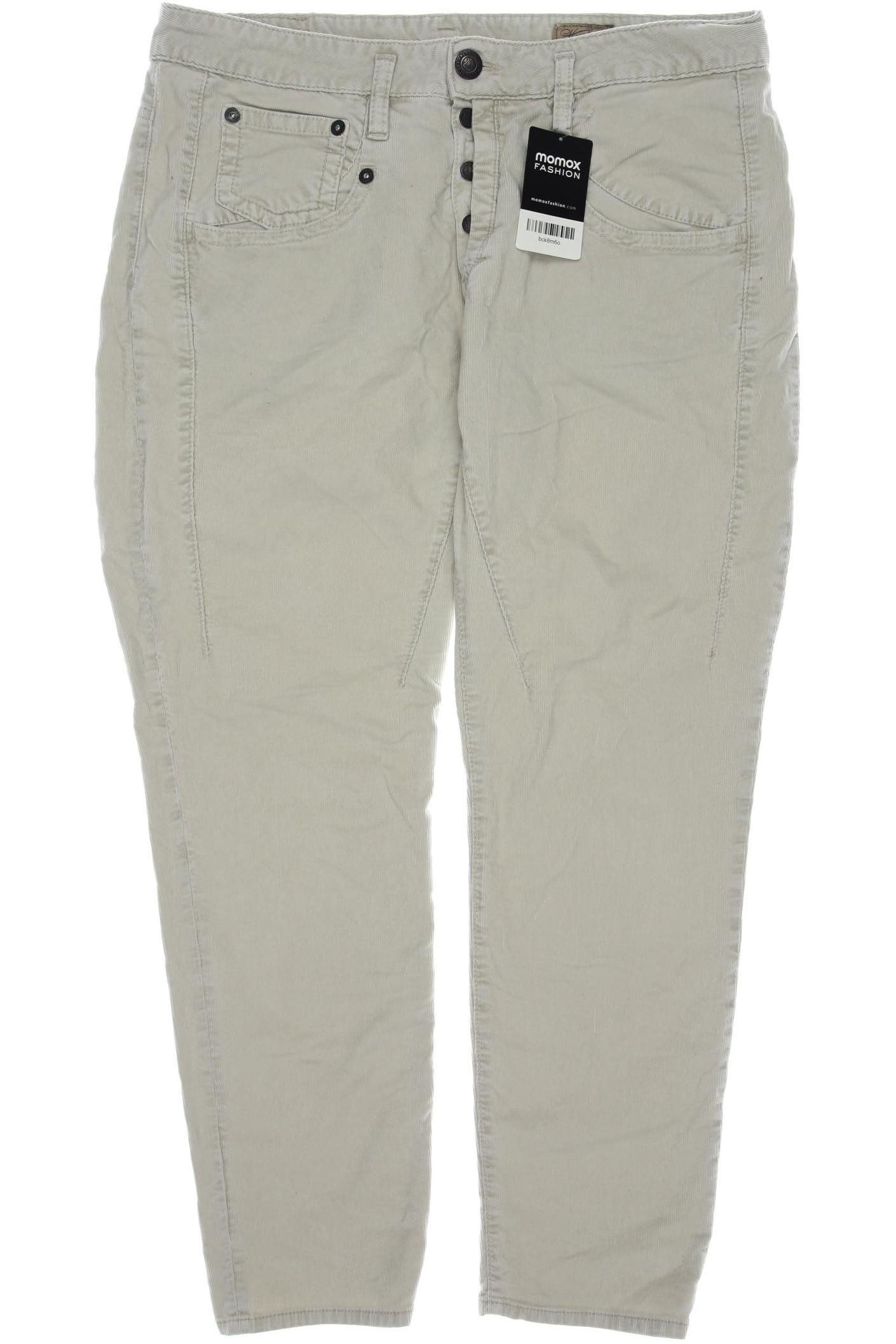 

Herrlicher Damen Stoffhose, beige, Gr. 31