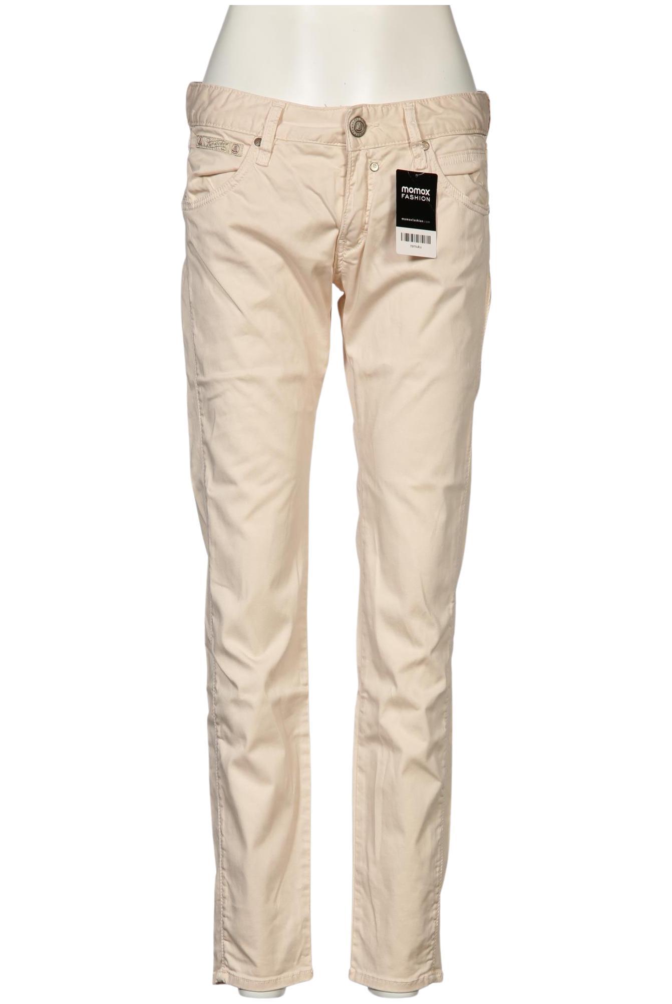 

Herrlicher Damen Stoffhose, beige, Gr. 28