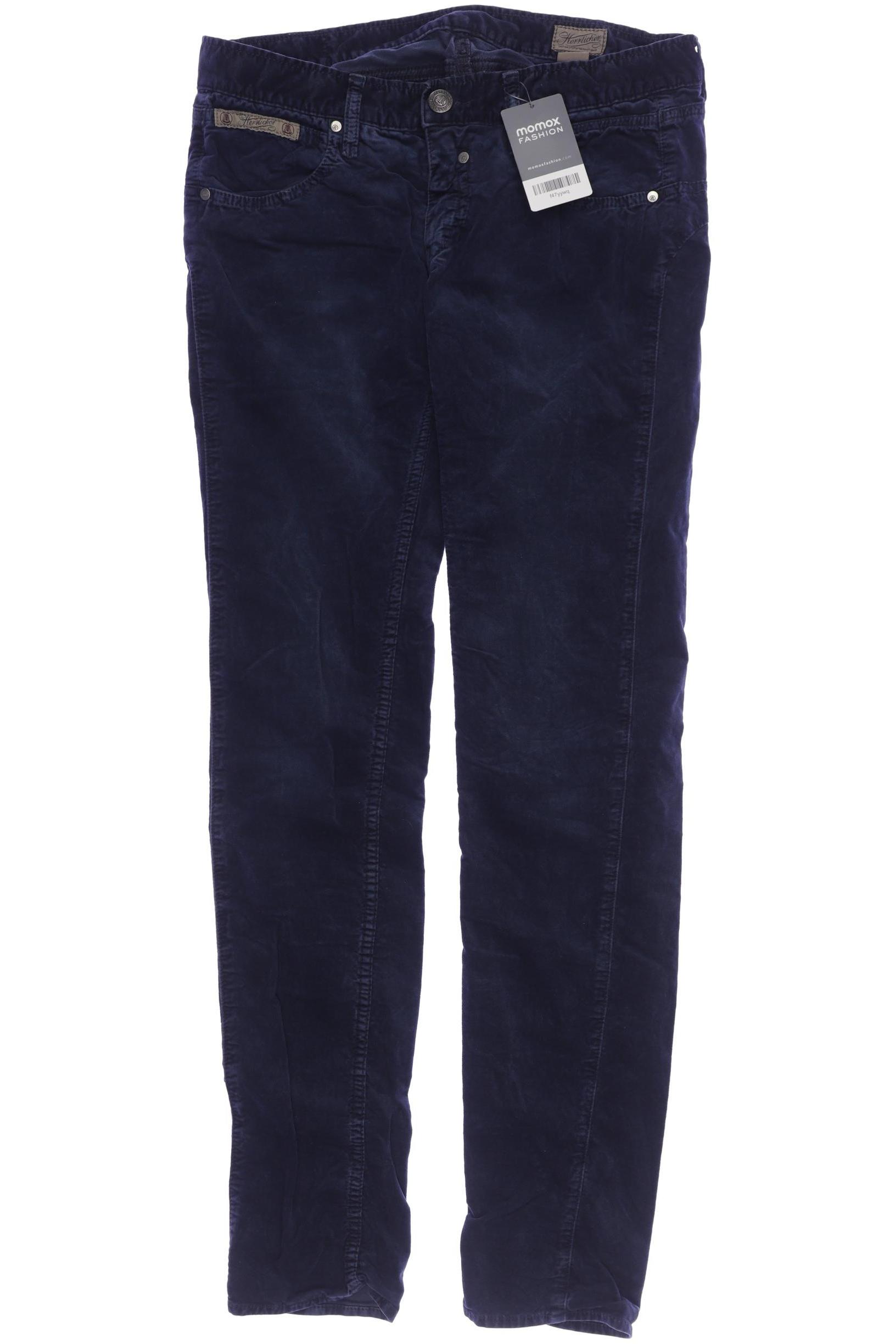 

Herrlicher Damen Stoffhose, marineblau, Gr. 30