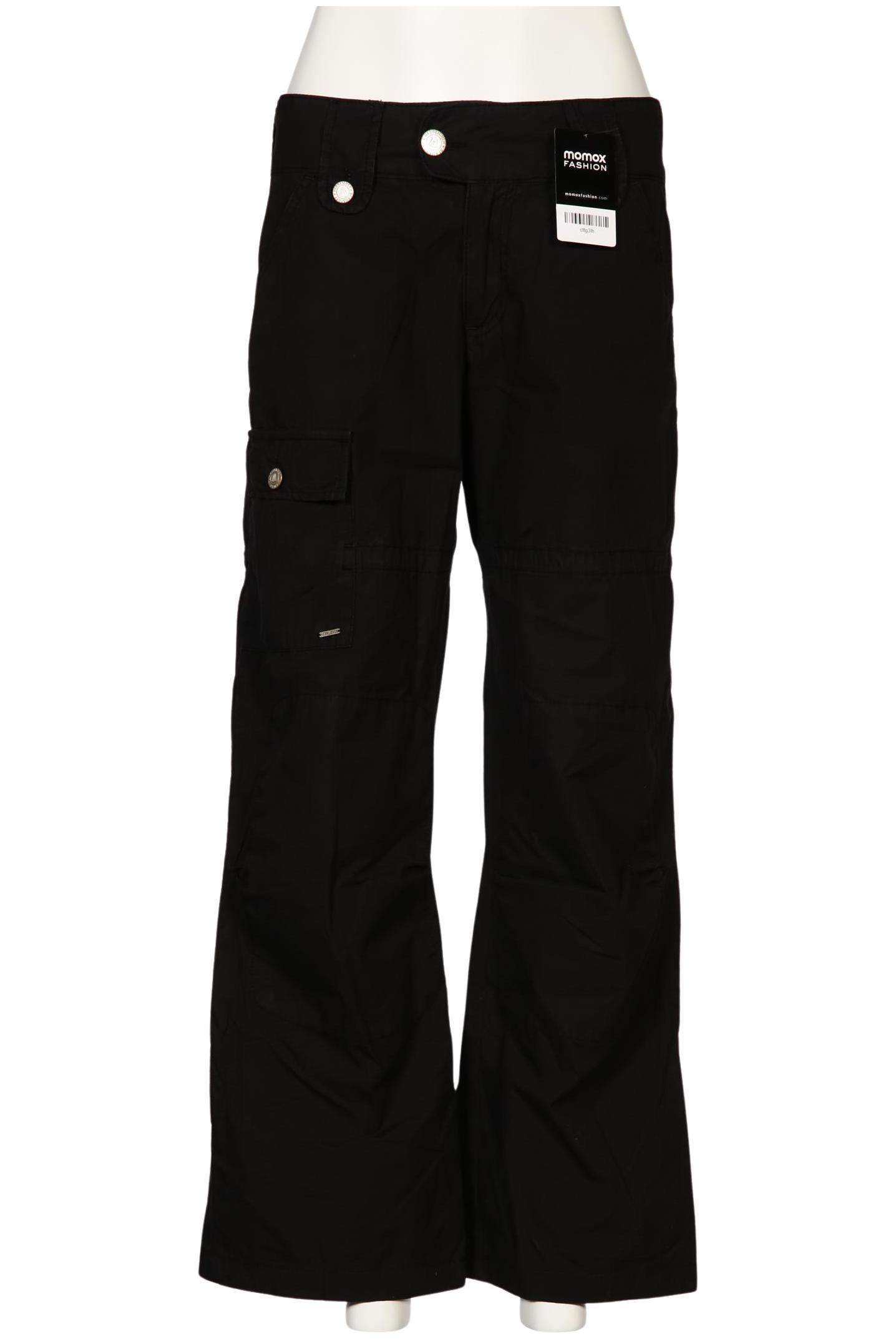

Herrlicher Damen Stoffhose, schwarz, Gr. 28
