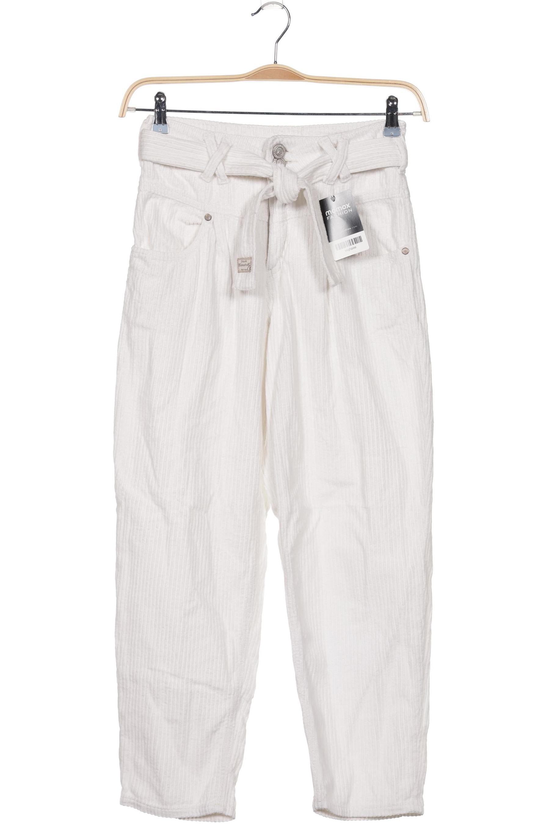 

Herrlicher Damen Stoffhose, weiß, Gr. 25