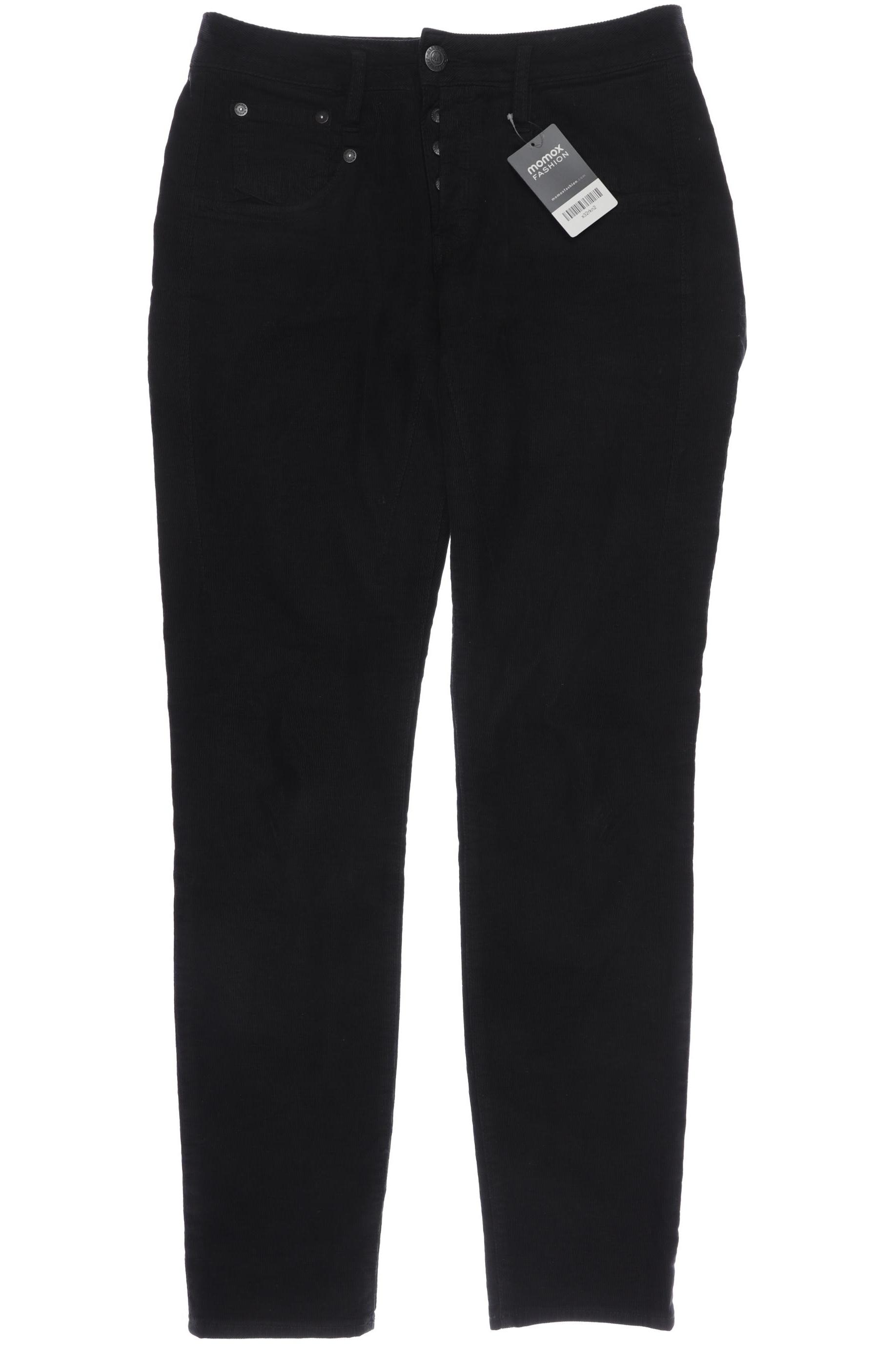 

Herrlicher Damen Stoffhose, schwarz, Gr. 28