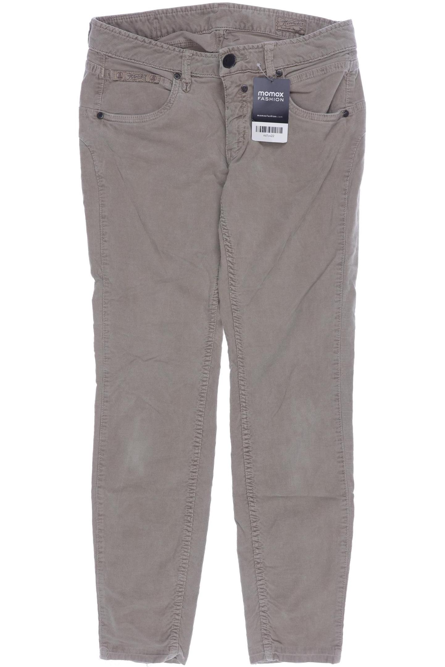 

Herrlicher Damen Stoffhose, beige, Gr. 28