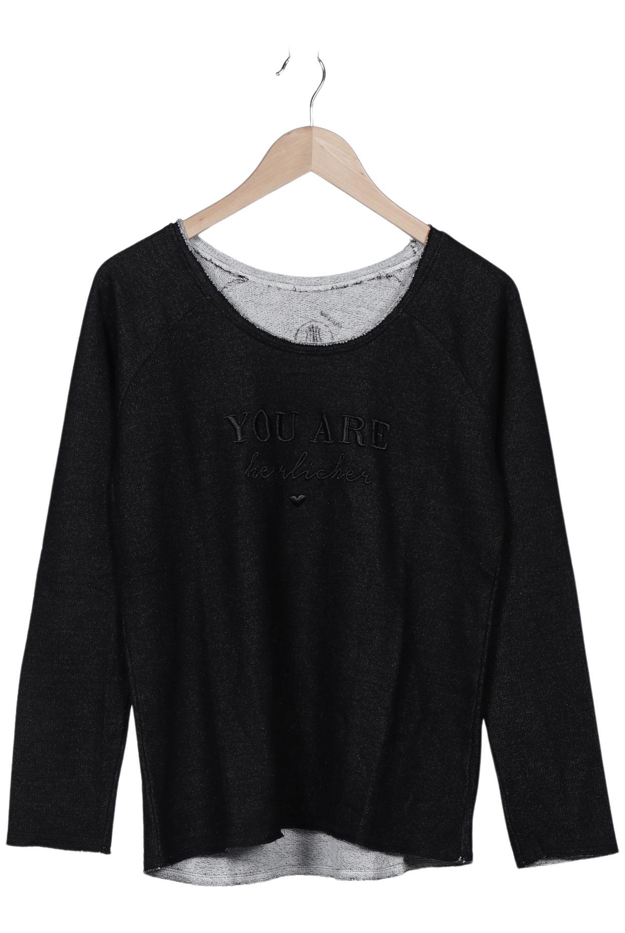 

Herrlicher Damen Sweatshirt, schwarz, Gr. 38
