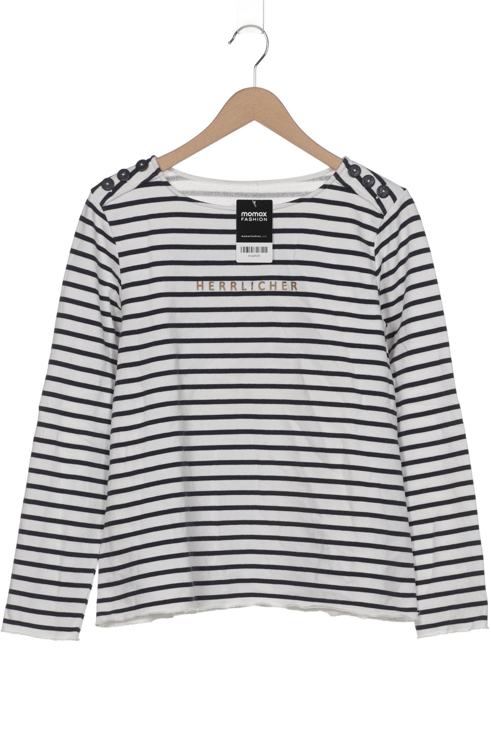 Thumbnail - Herrlicher Damen Sweatshirt, weiß, Gr. 38