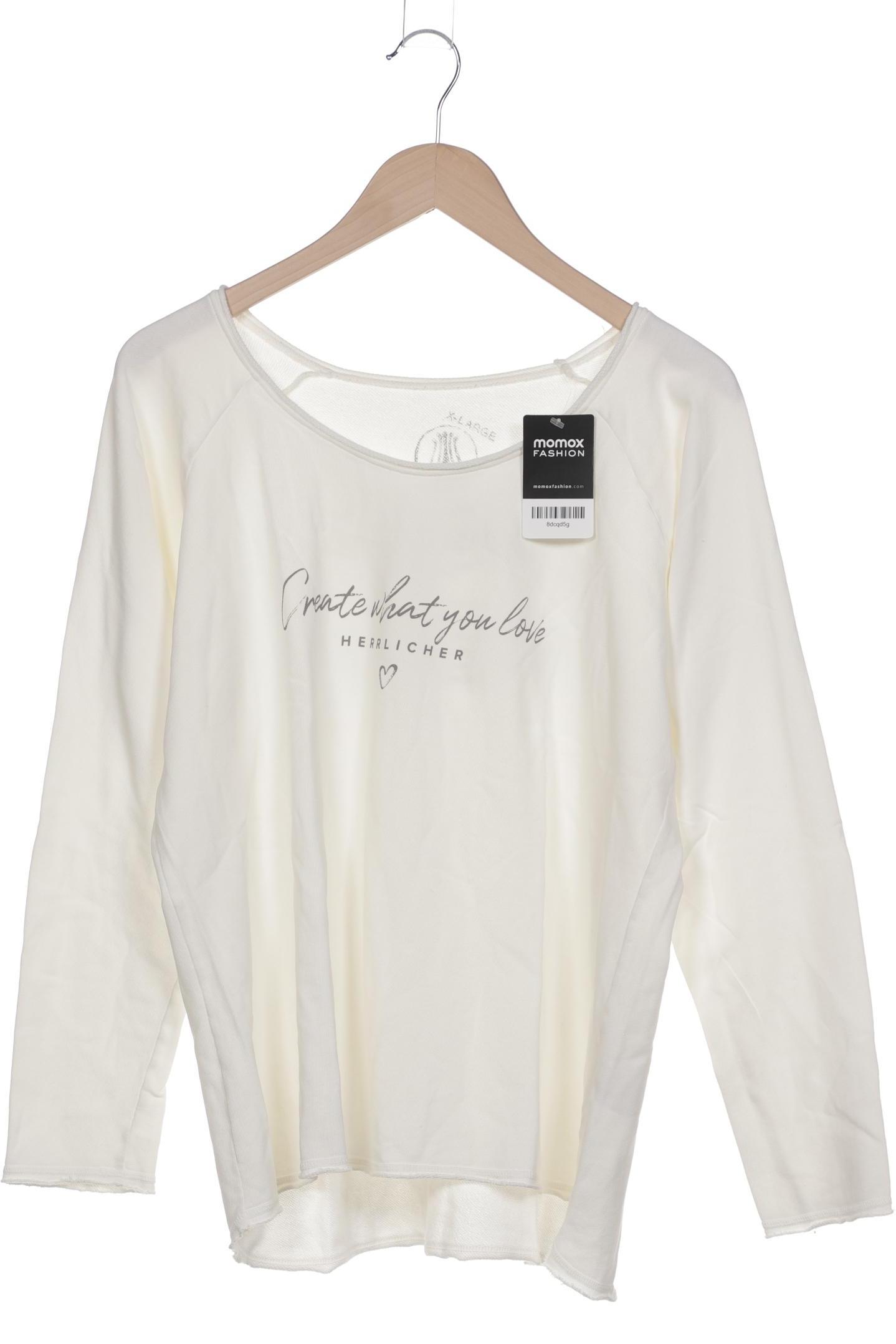 

Herrlicher Damen Sweatshirt, cremeweiß, Gr. 44