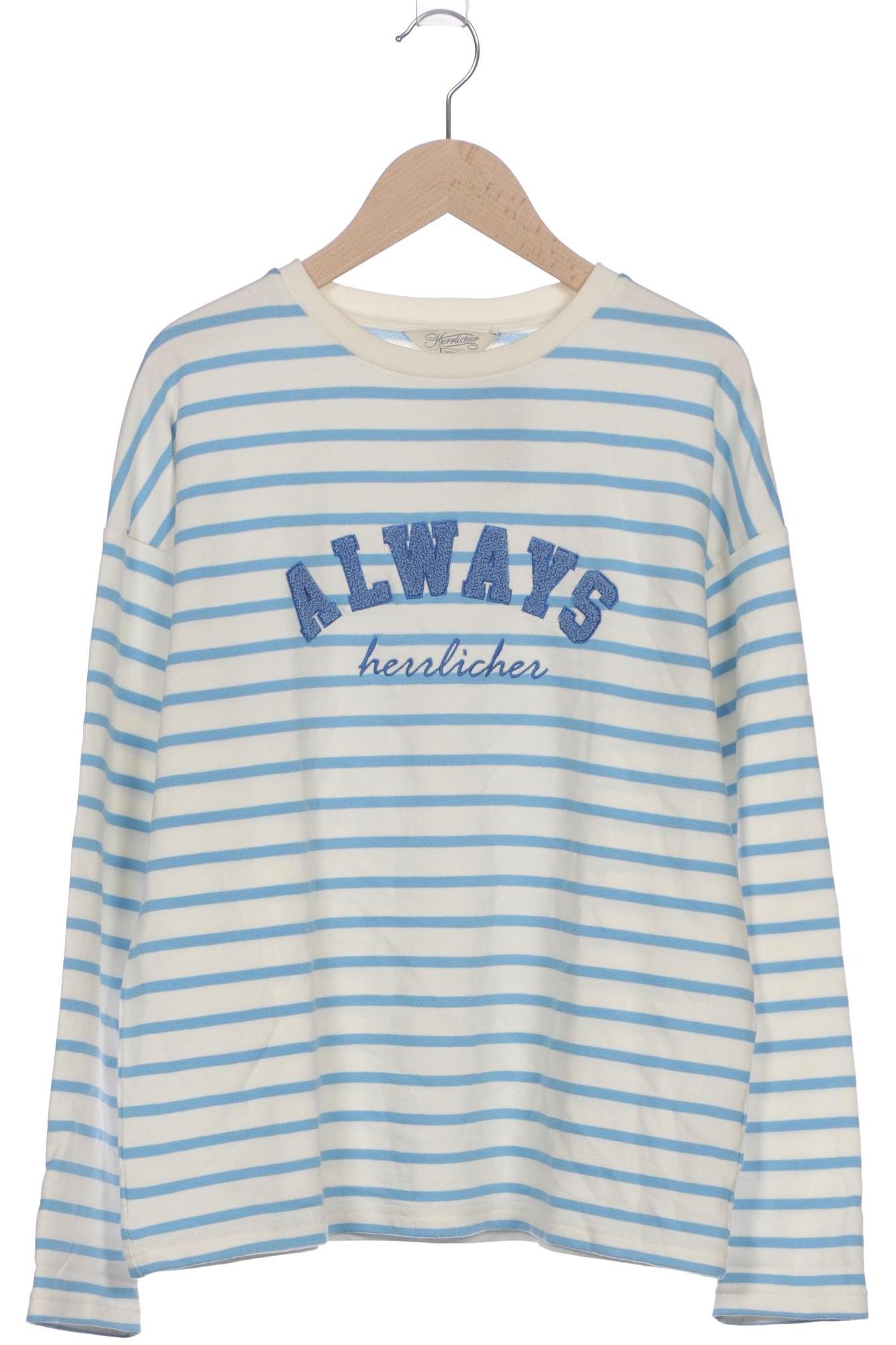 

Herrlicher Damen Sweatshirt, blau, Gr. 34
