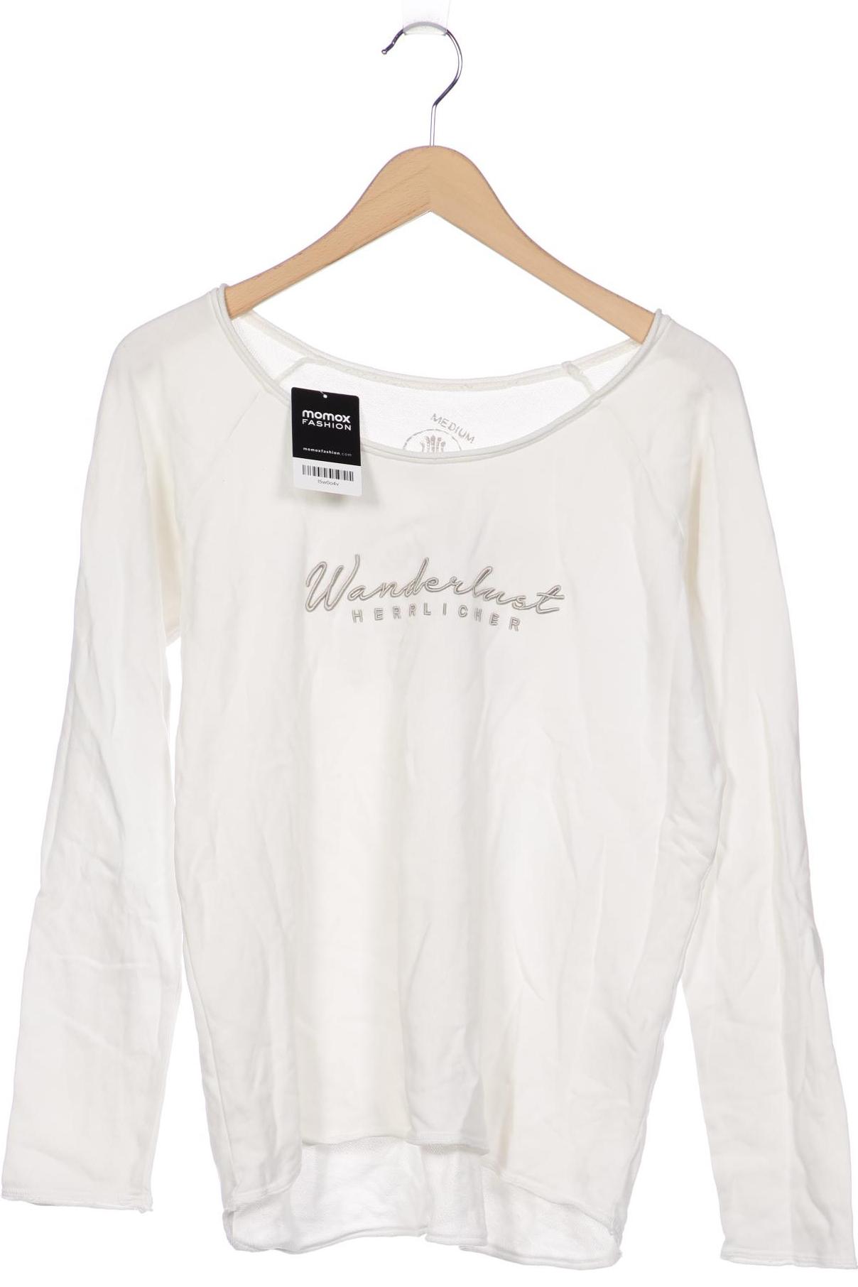 

Herrlicher Damen Sweatshirt, weiß